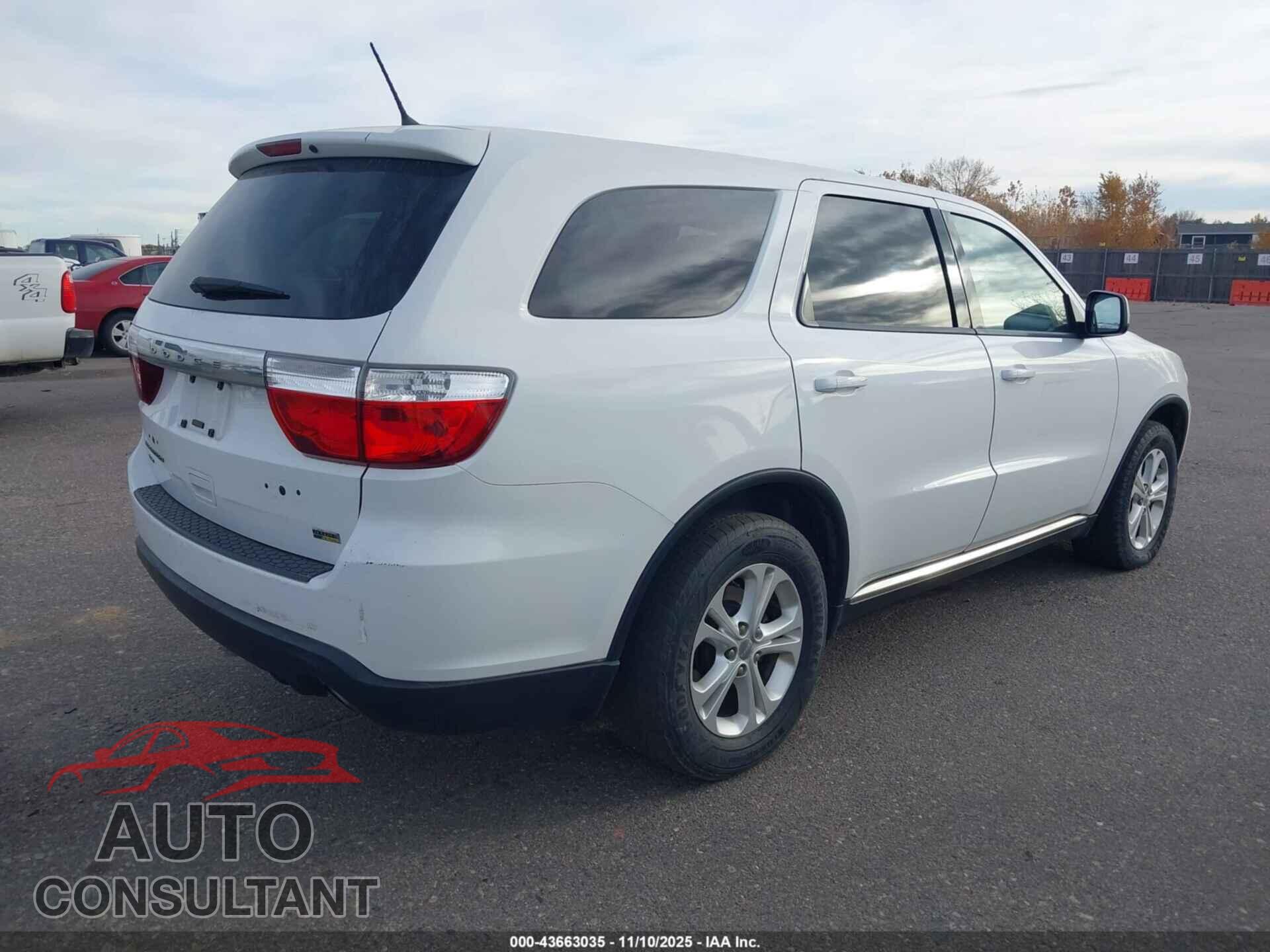 DODGE DURANGO 2013 - 1C4RDJAG2DC678699
