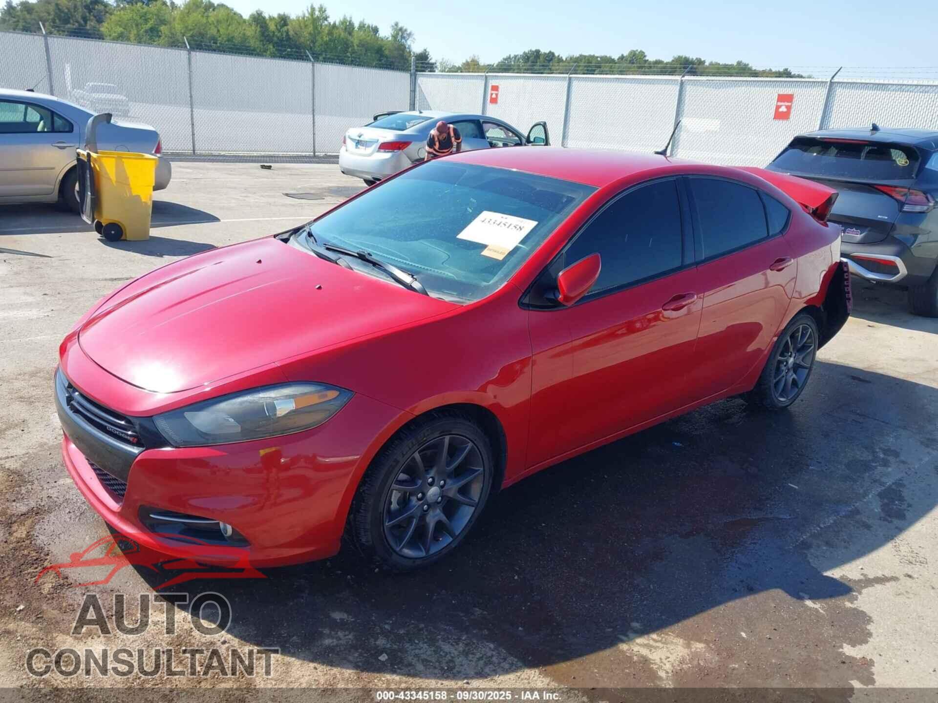 DODGE DART 2016 - 1C3CDFFA0GD817206
