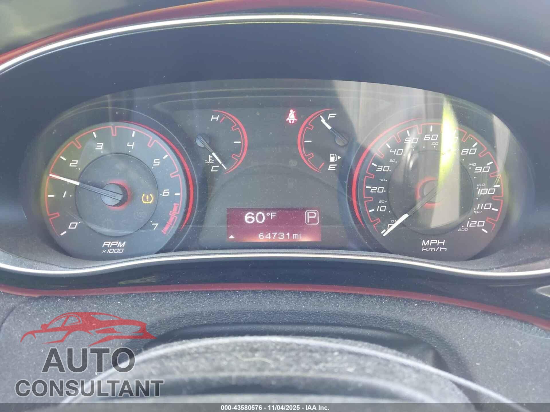 DODGE DART 2016 - 1C3CDFBB3GD679627