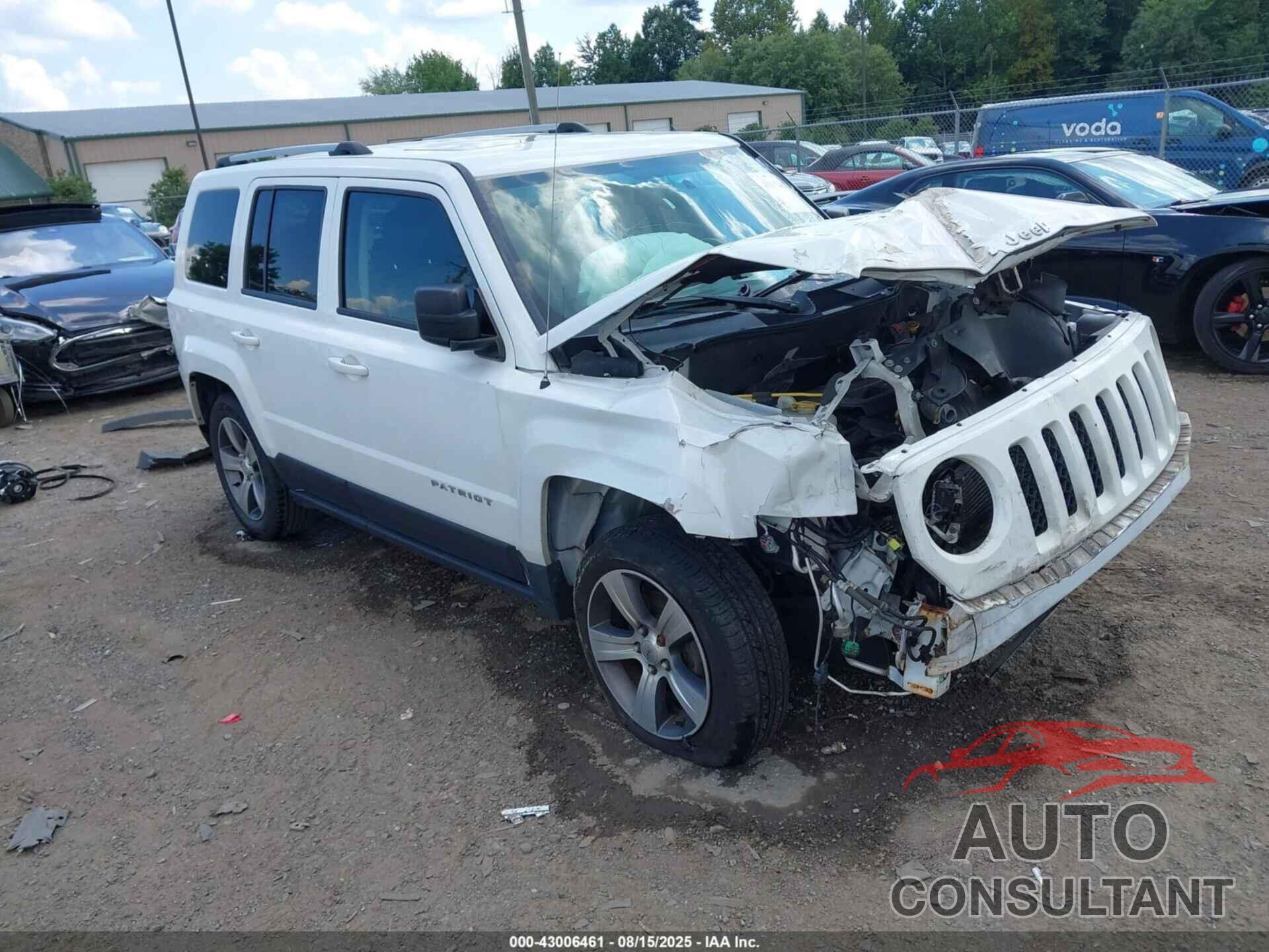 JEEP PATRIOT 2016 - 1C4NJRFB7GD511661