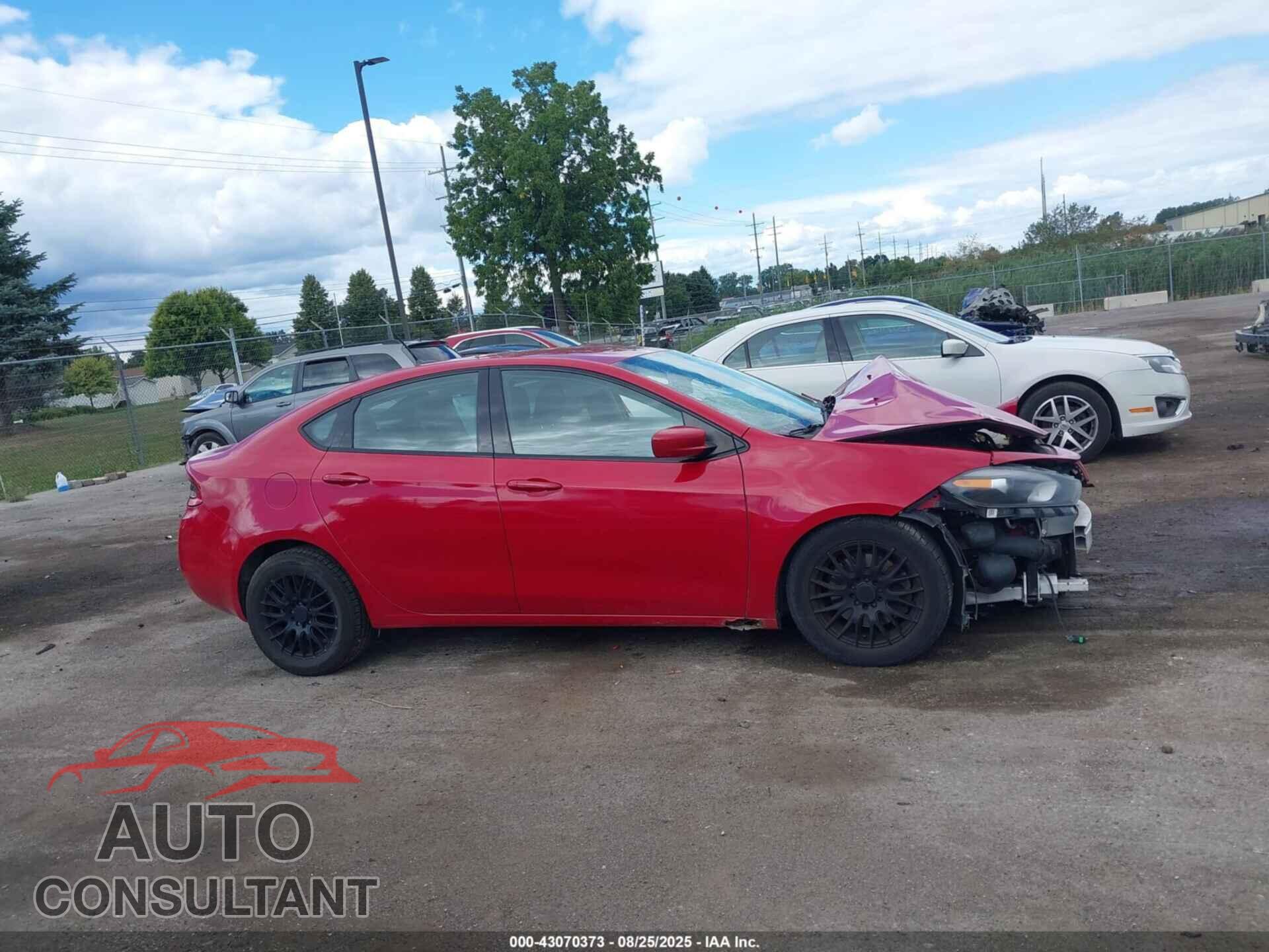 DODGE DART 2013 - 1C3CDFBA9DD308183