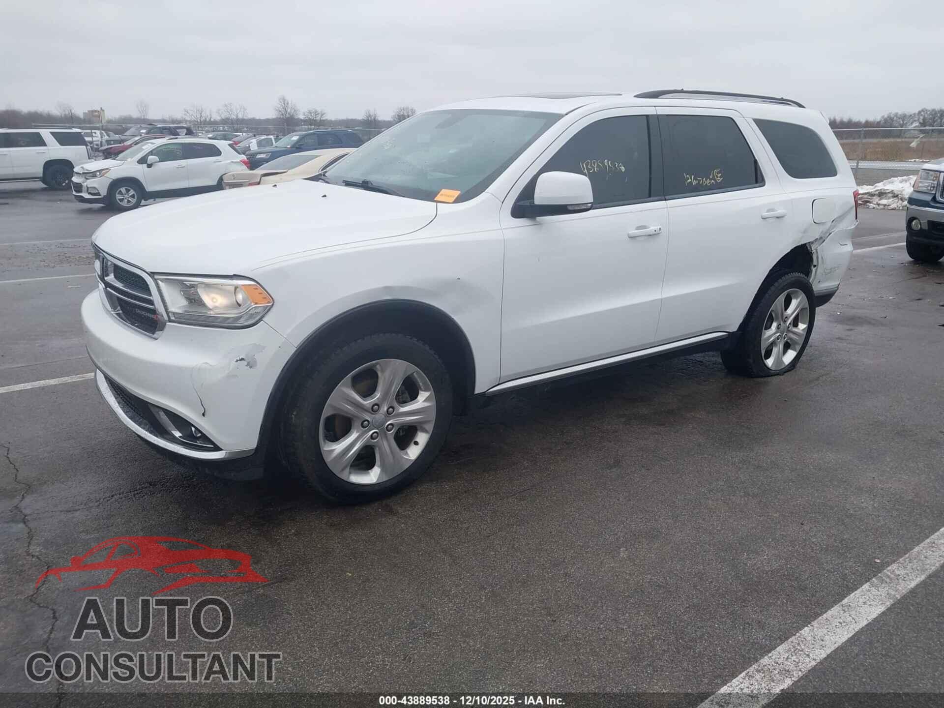DODGE DURANGO 2015 - 1C4RDJDG8FC818379
