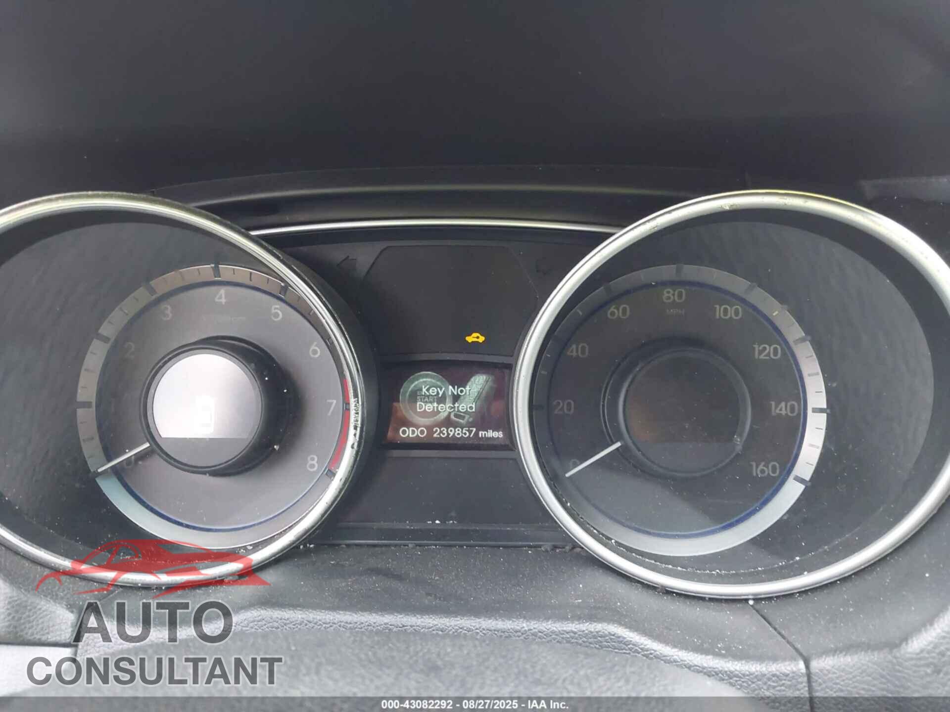 HYUNDAI SONATA 2011 - 5NPEC4AC0BH030408