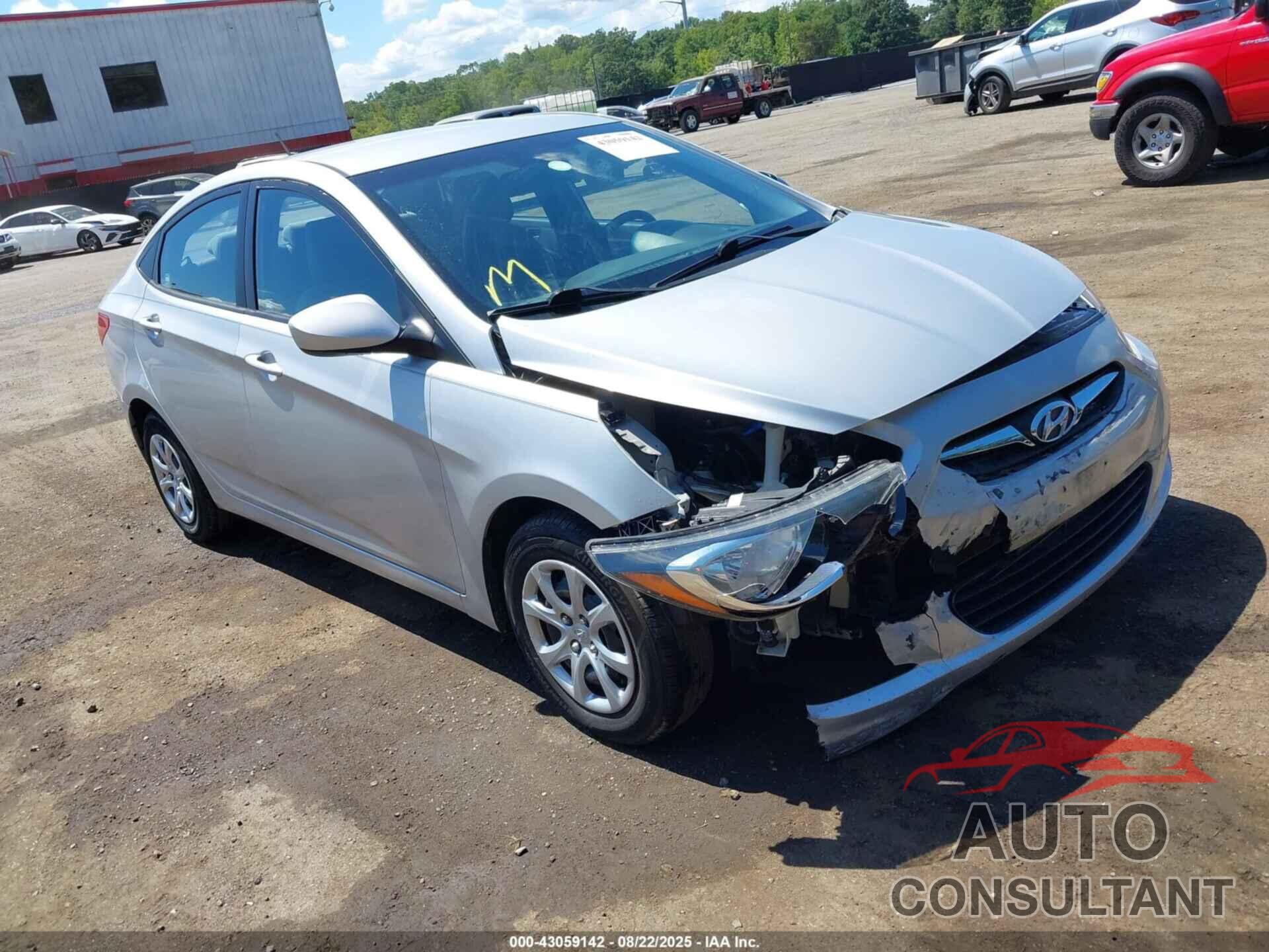 HYUNDAI ACCENT 2013 - KMHCT4AE9DU452173