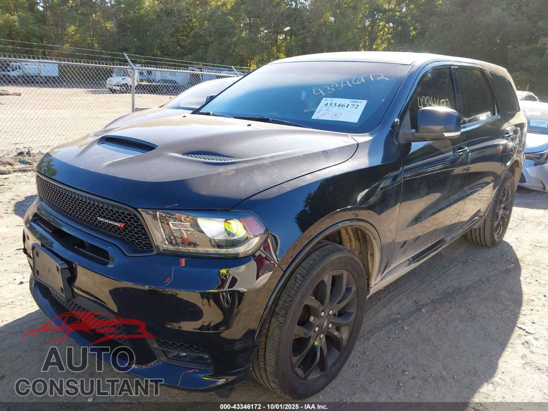 DODGE DURANGO 2019 - 1C4RDJDG8KC582763