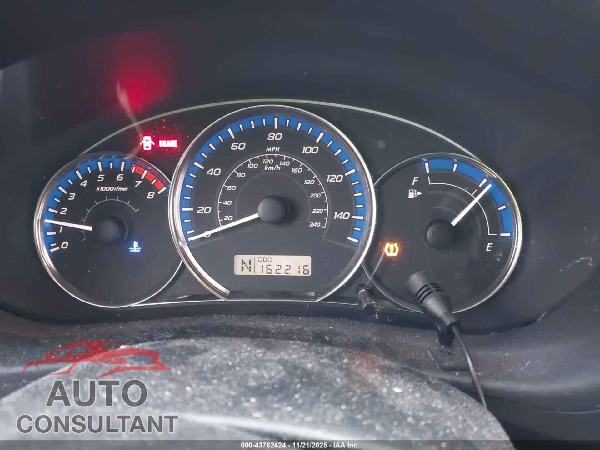 SUBARU FORESTER 2012 - JF2SHADC6CH459245