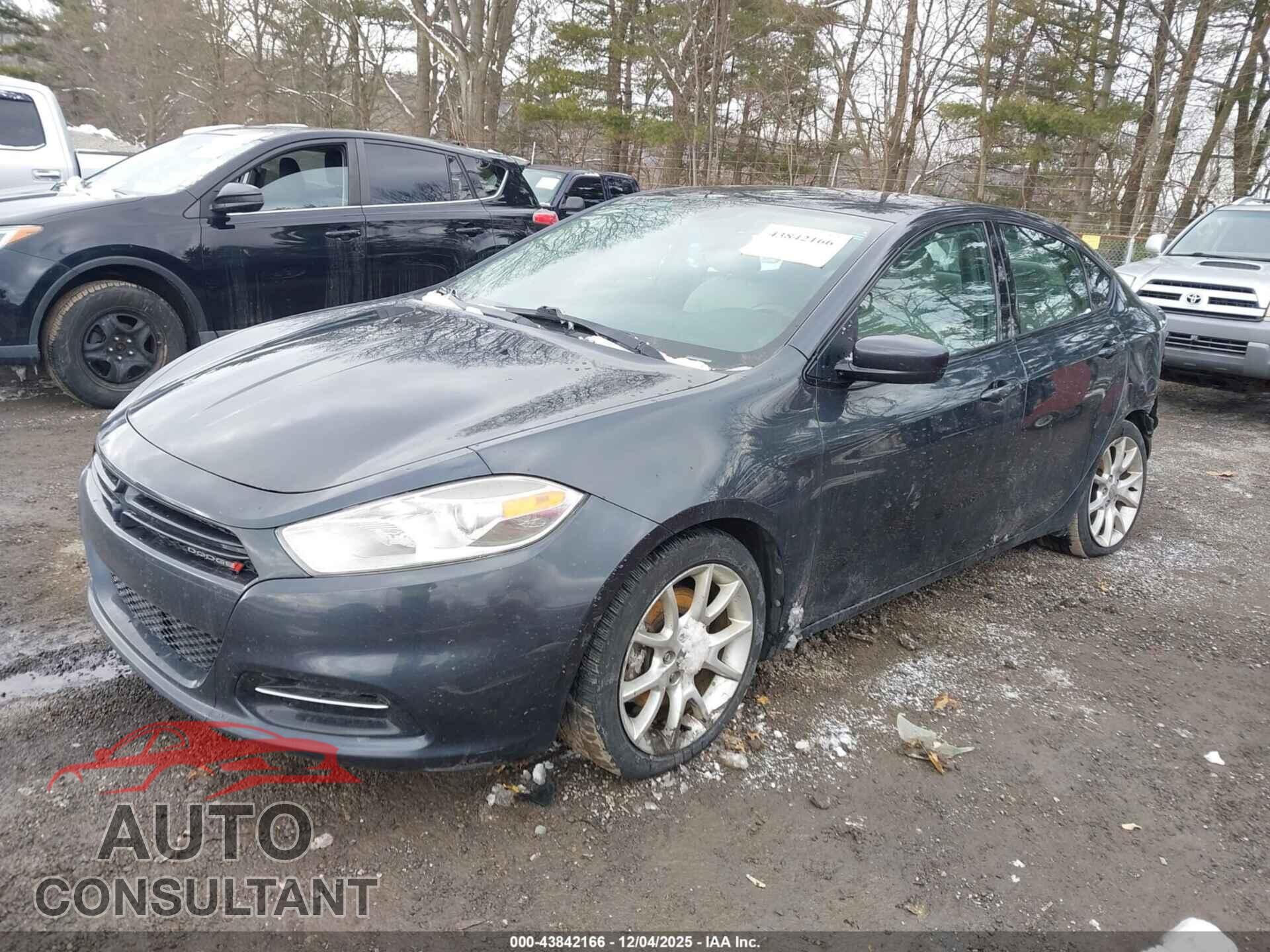 DODGE DART 2013 - 1C3CDFBA1DD137350