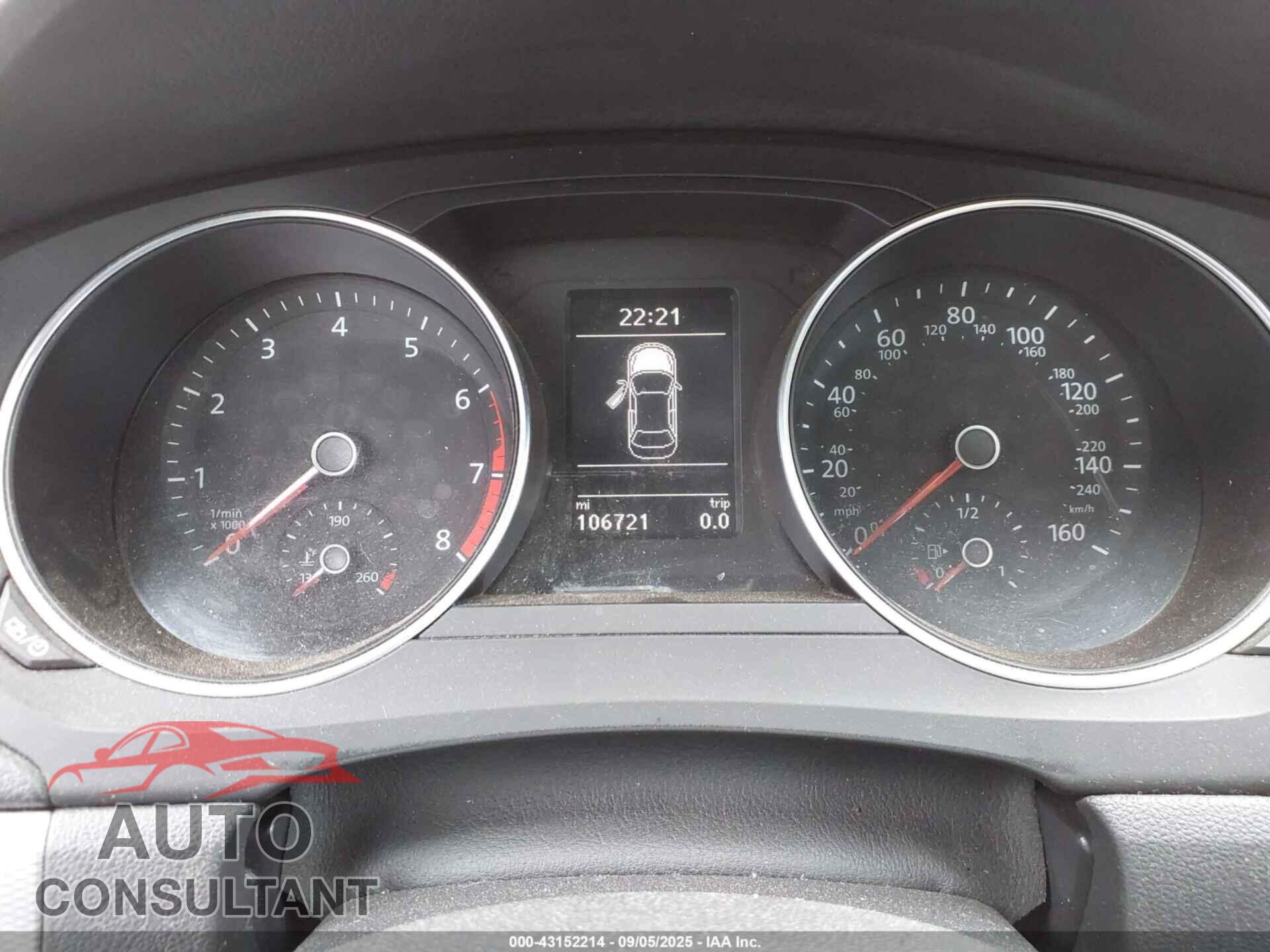 VOLKSWAGEN JETTA 2017 - 3VWDB7AJ8HM265153
