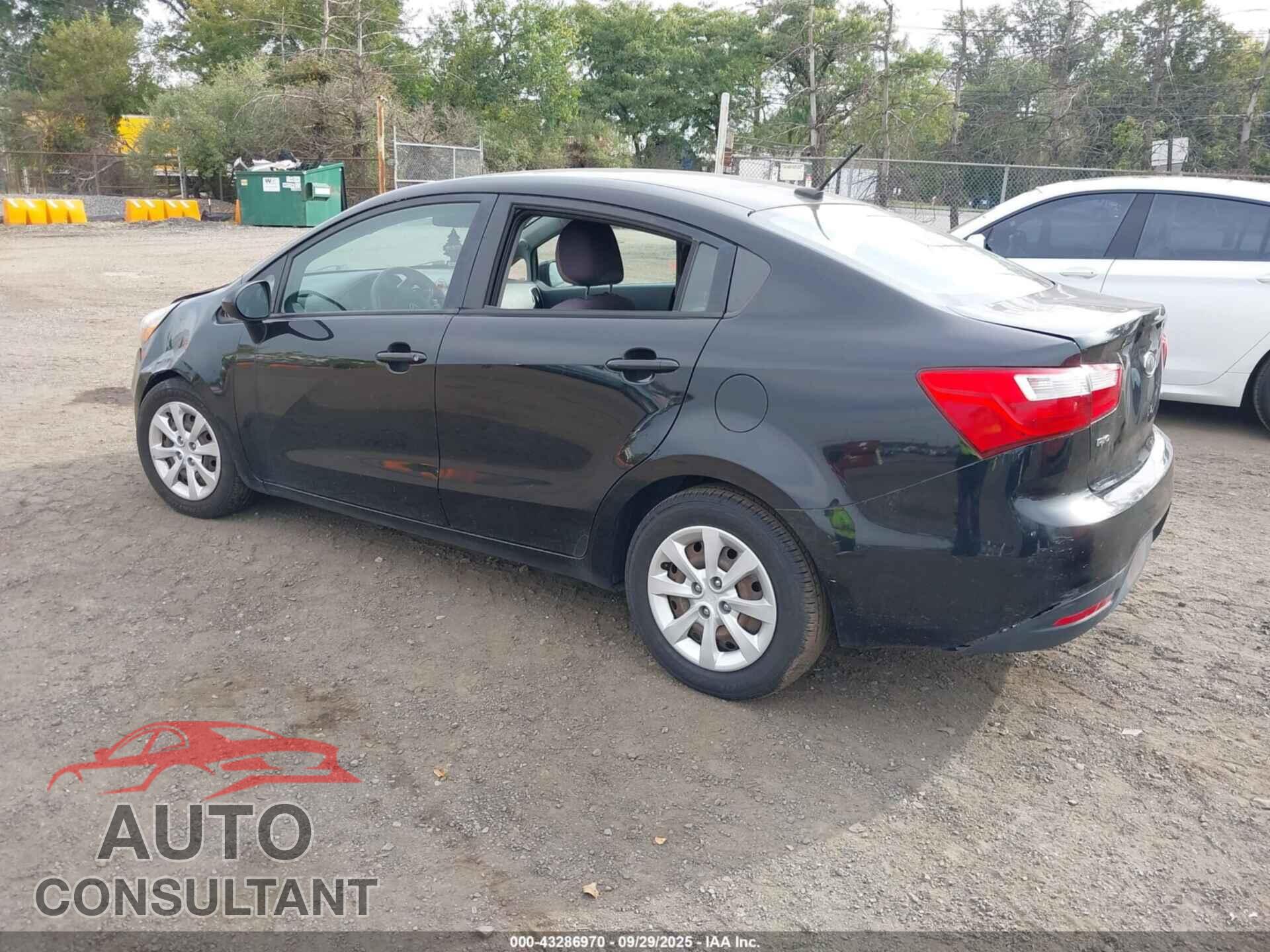 KIA RIO 2012 - KNADN4A33C6041742