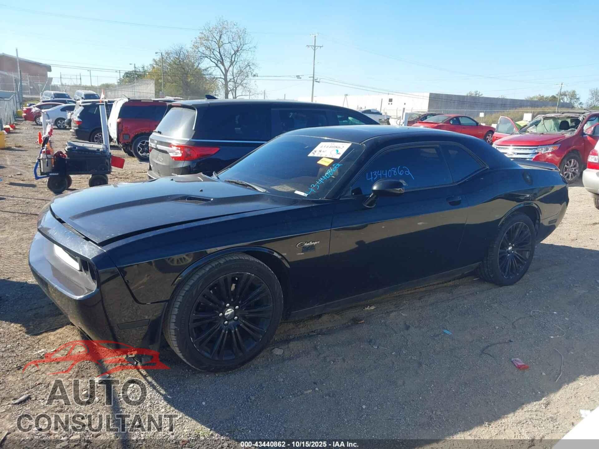 DODGE CHALLENGER 2012 - 2C3CDYBT5CH286326