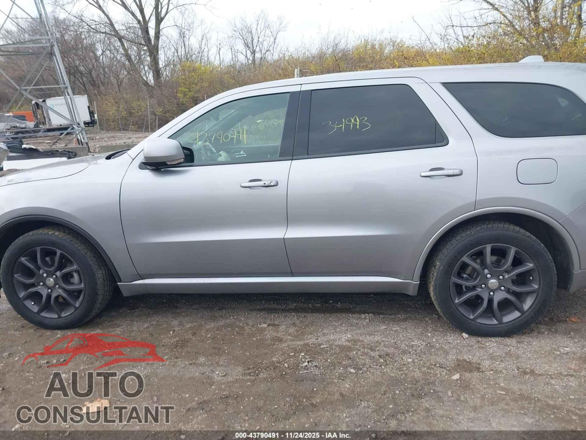 DODGE DURANGO 2017 - 1C4SDJCT7HC615471