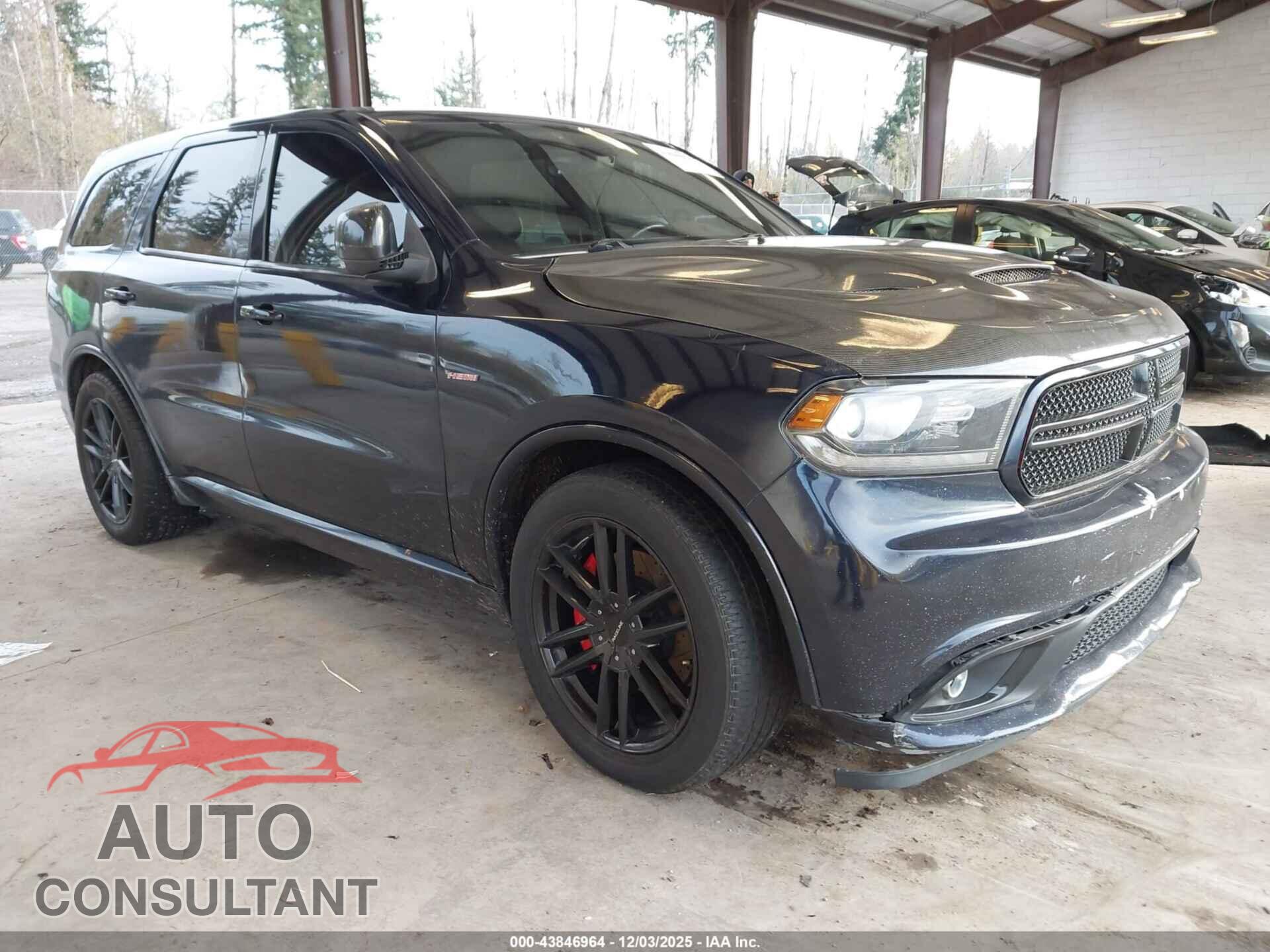 DODGE DURANGO 2017 - 1C4SDJCT8HC652559