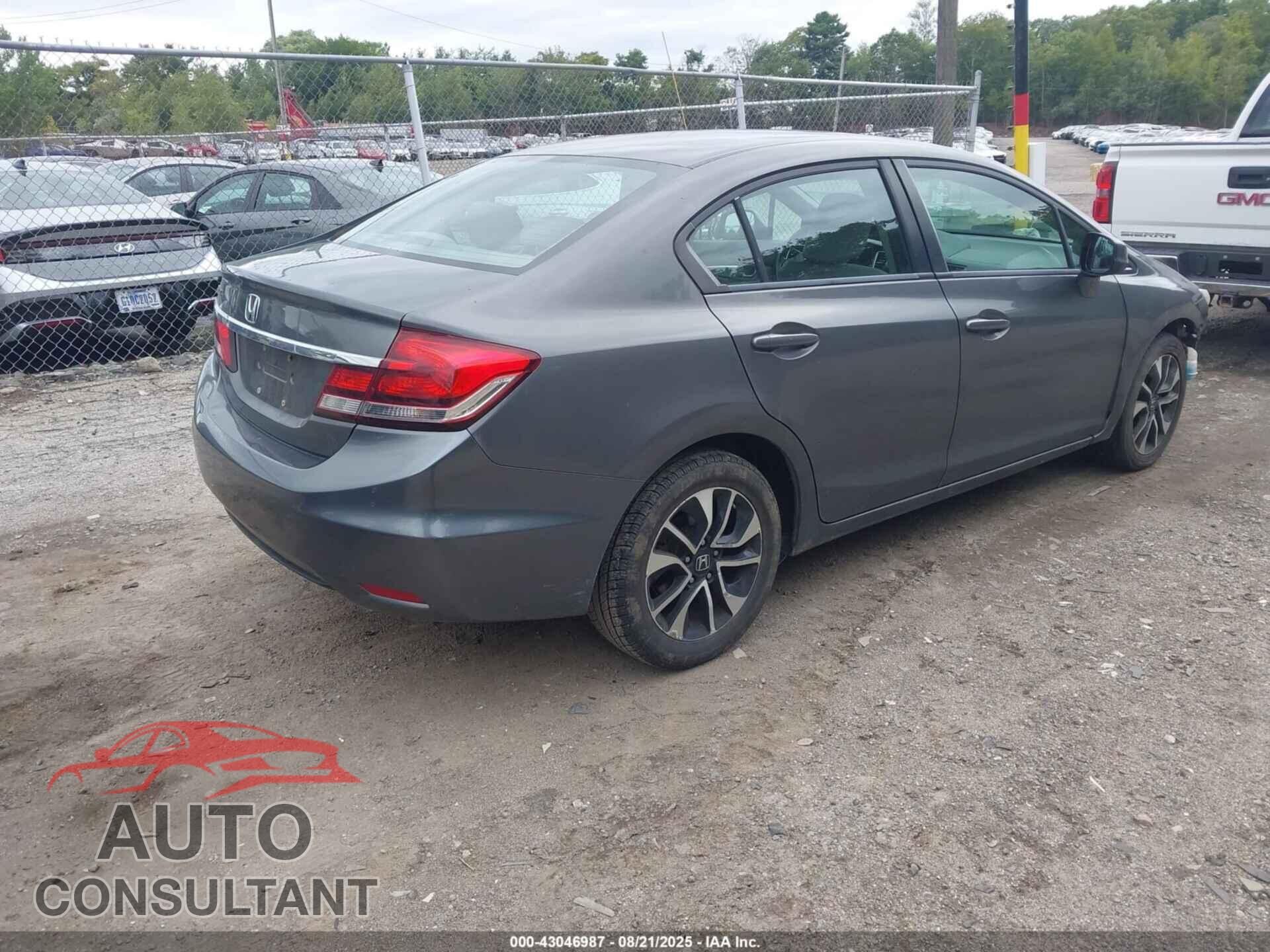 HONDA CIVIC 2013 - 2HGFB2F91DH500967