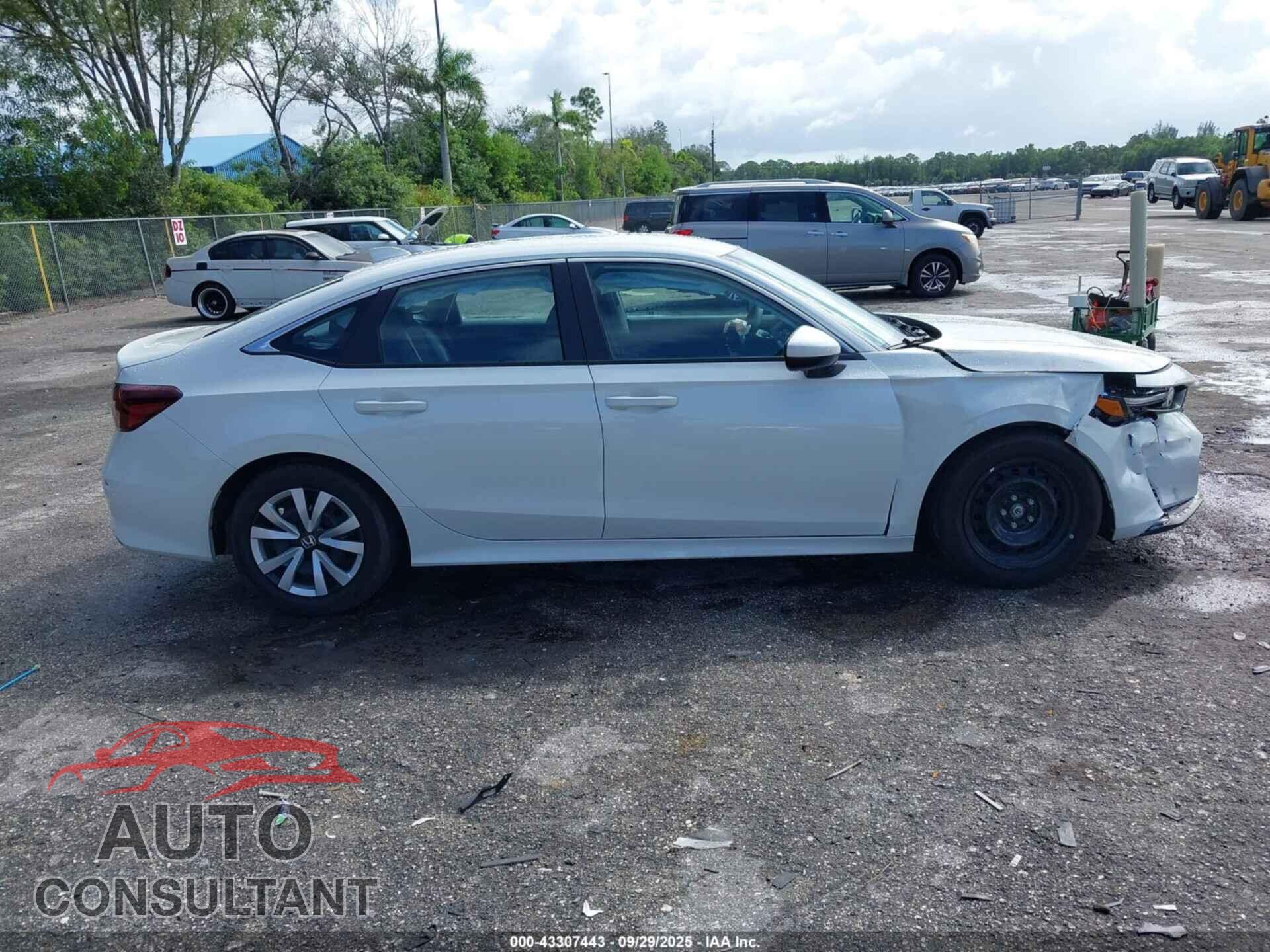 HONDA CIVIC 2025 - 2HGFE2F24SH527121