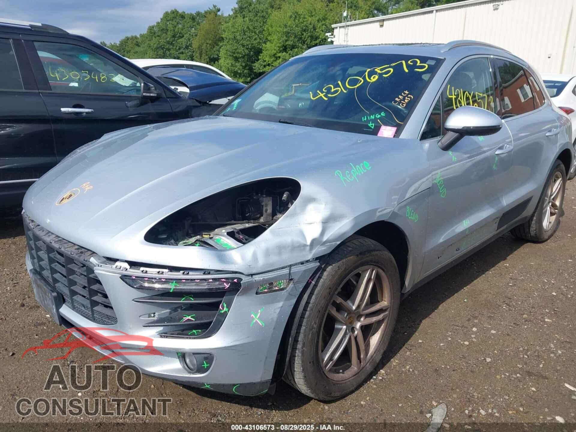 PORSCHE MACAN 2016 - WP1AB2A51GLB53319