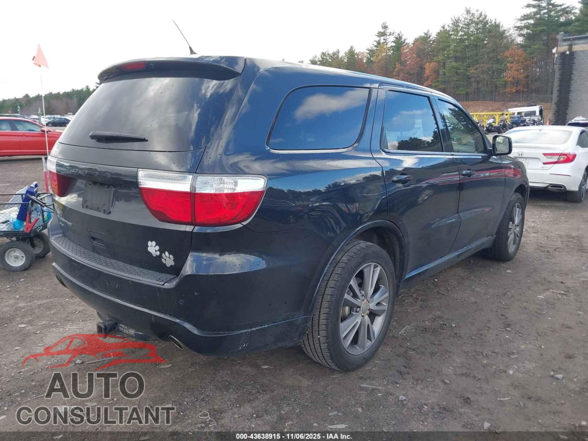 DODGE DURANGO 2013 - 1C4RDJAG5DC686859