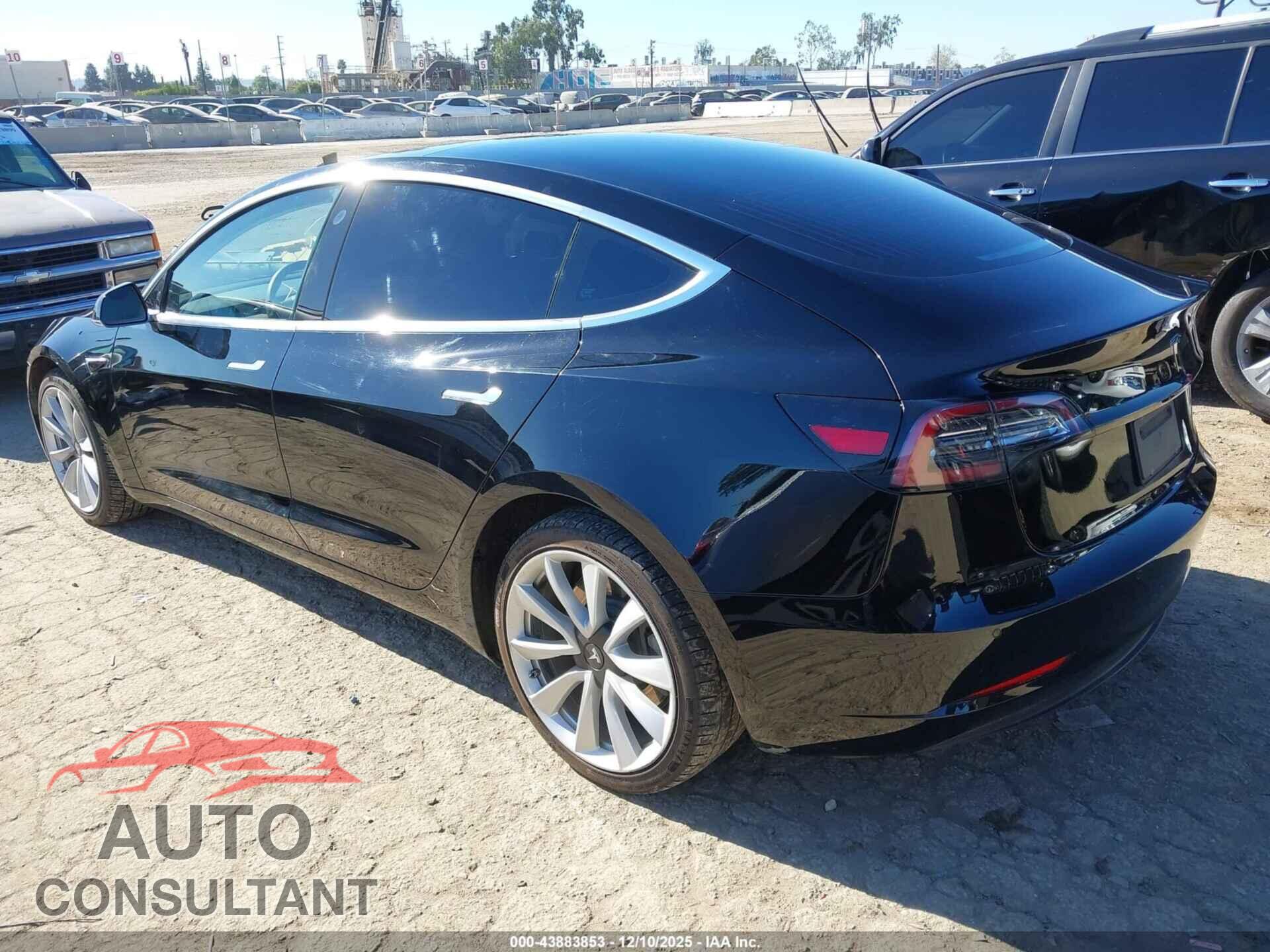 TESLA MODEL 3 2019 - 5YJ3E1EA9KF425324