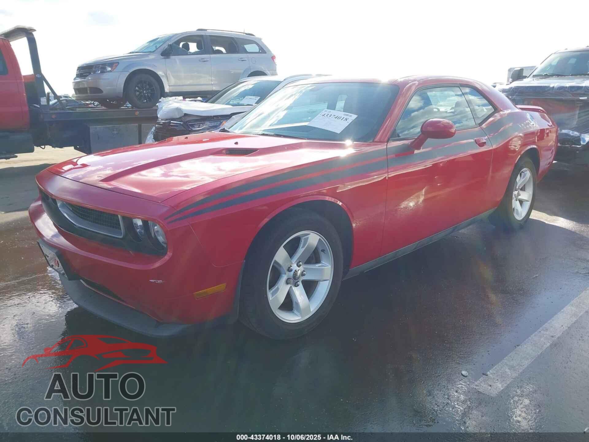 DODGE CHALLENGER 2013 - 2C3CDYAG0DH663215