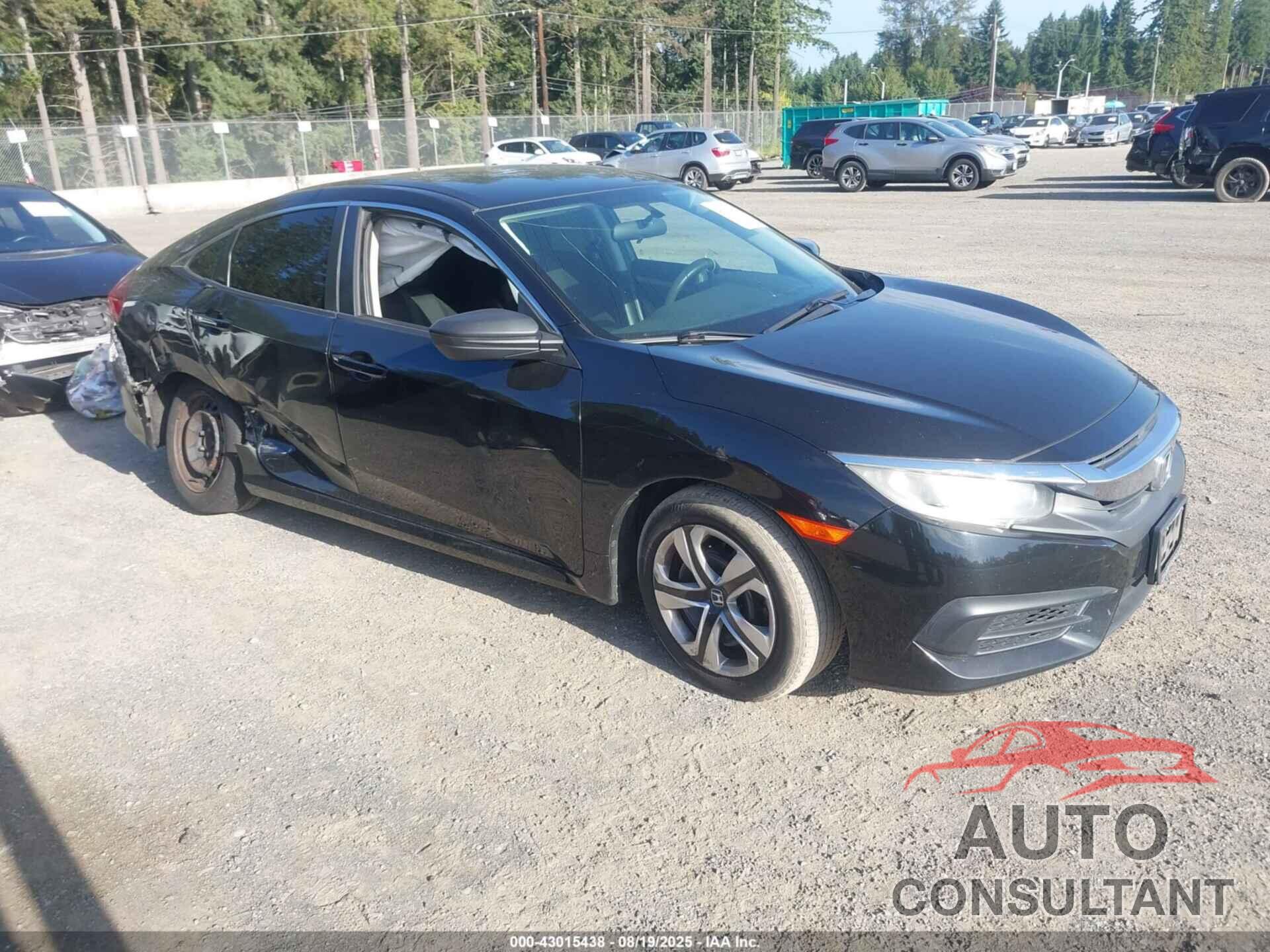 HONDA CIVIC 2018 - 2HGFC2F53JH506842