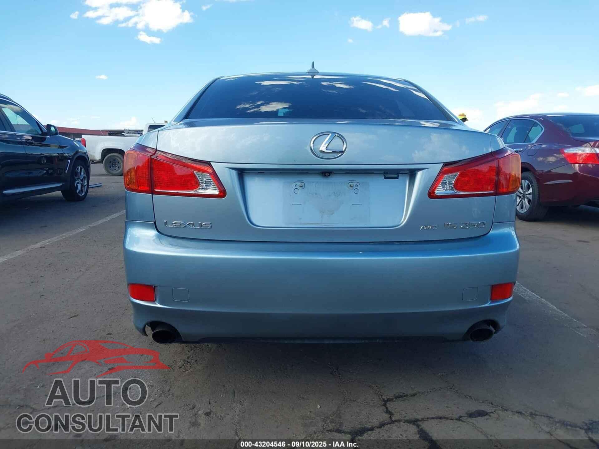 LEXUS IS 250 2010 - JTHCF5C23A2032709