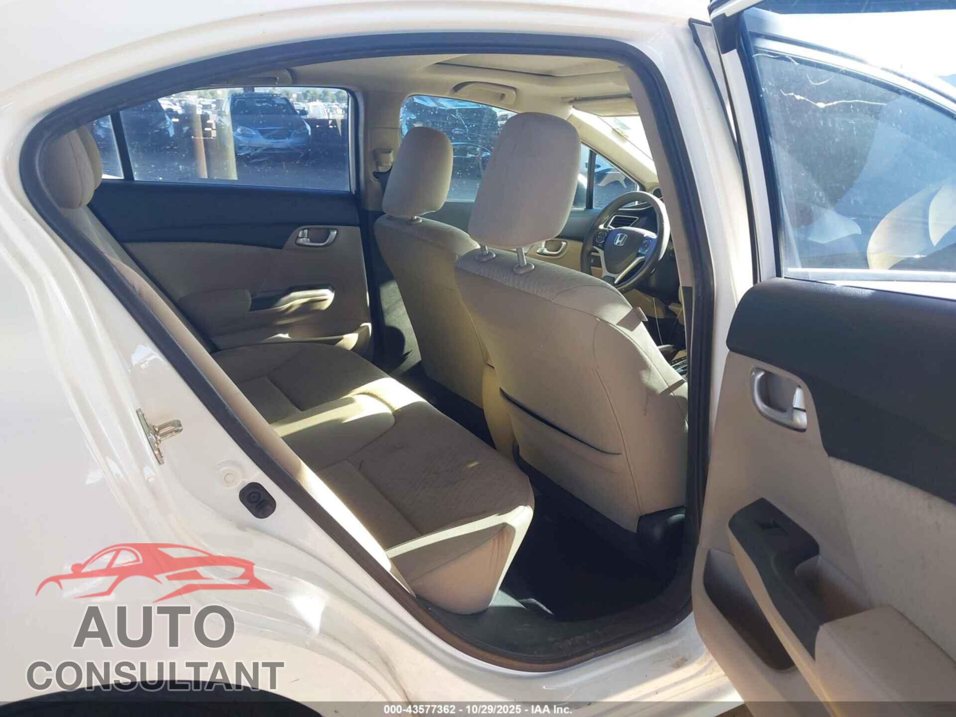 HONDA CIVIC 2014 - 19XFB2F8XEE080757