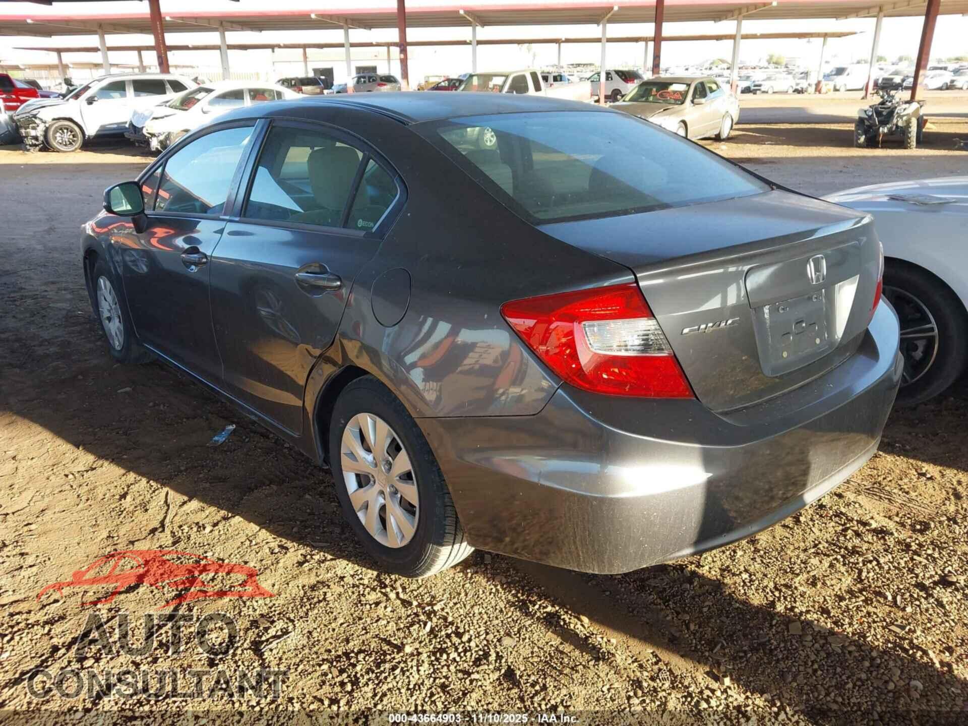 HONDA CIVIC 2012 - 2HGFB2F50CH308208