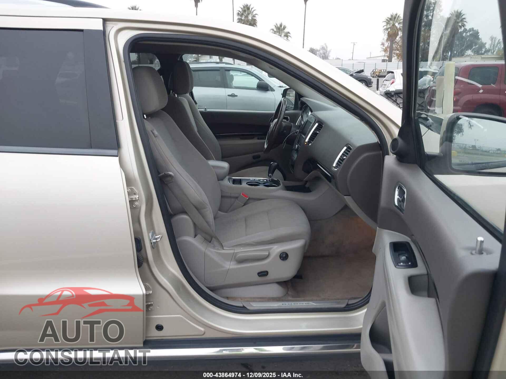 DODGE DURANGO 2011 - 1D4RD4GGXBC710985