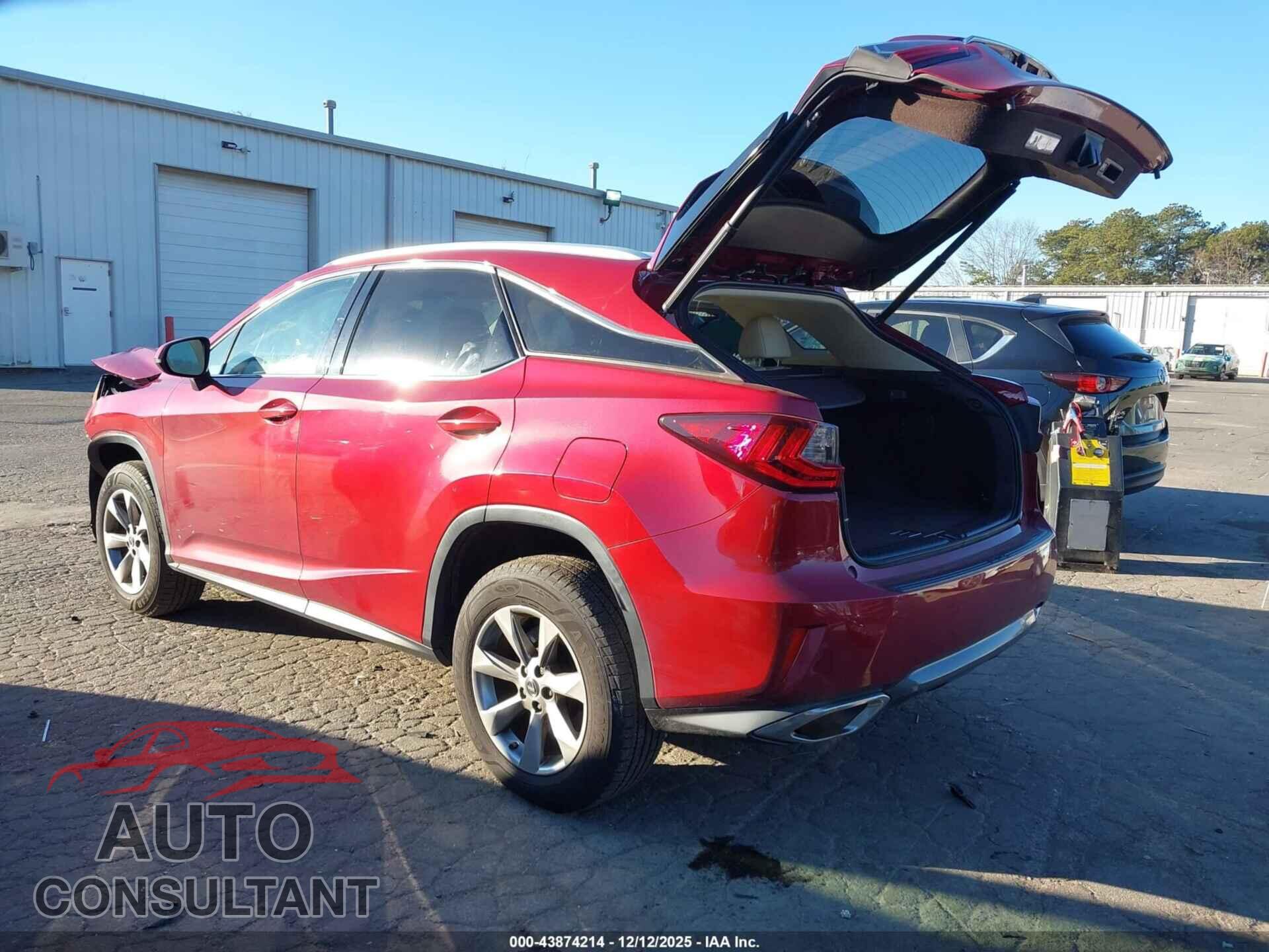 LEXUS RX 350 2019 - 2T2BZMCA2KC190849