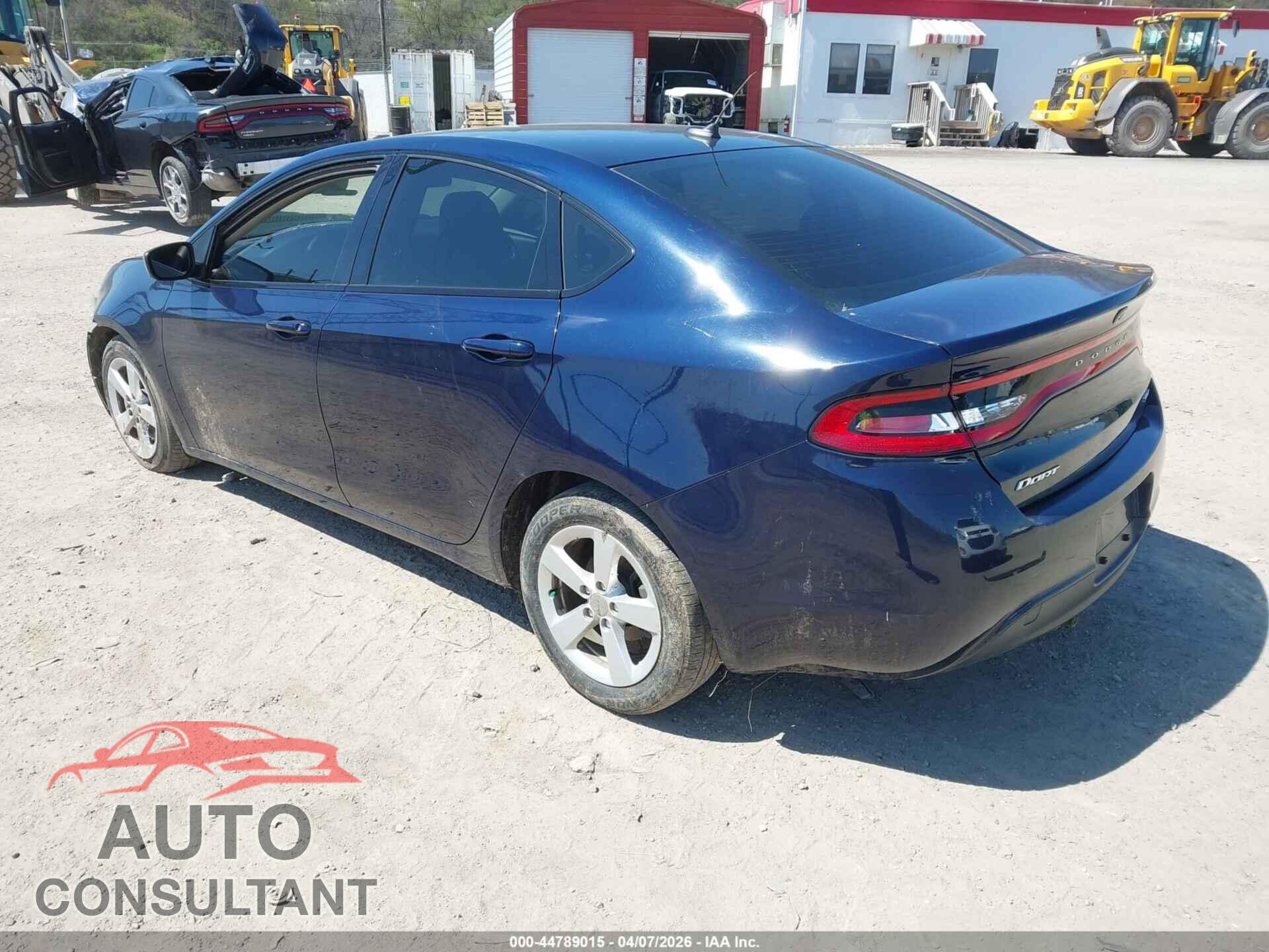 DODGE DART 2015 - 1C3CDFBB5FD237205