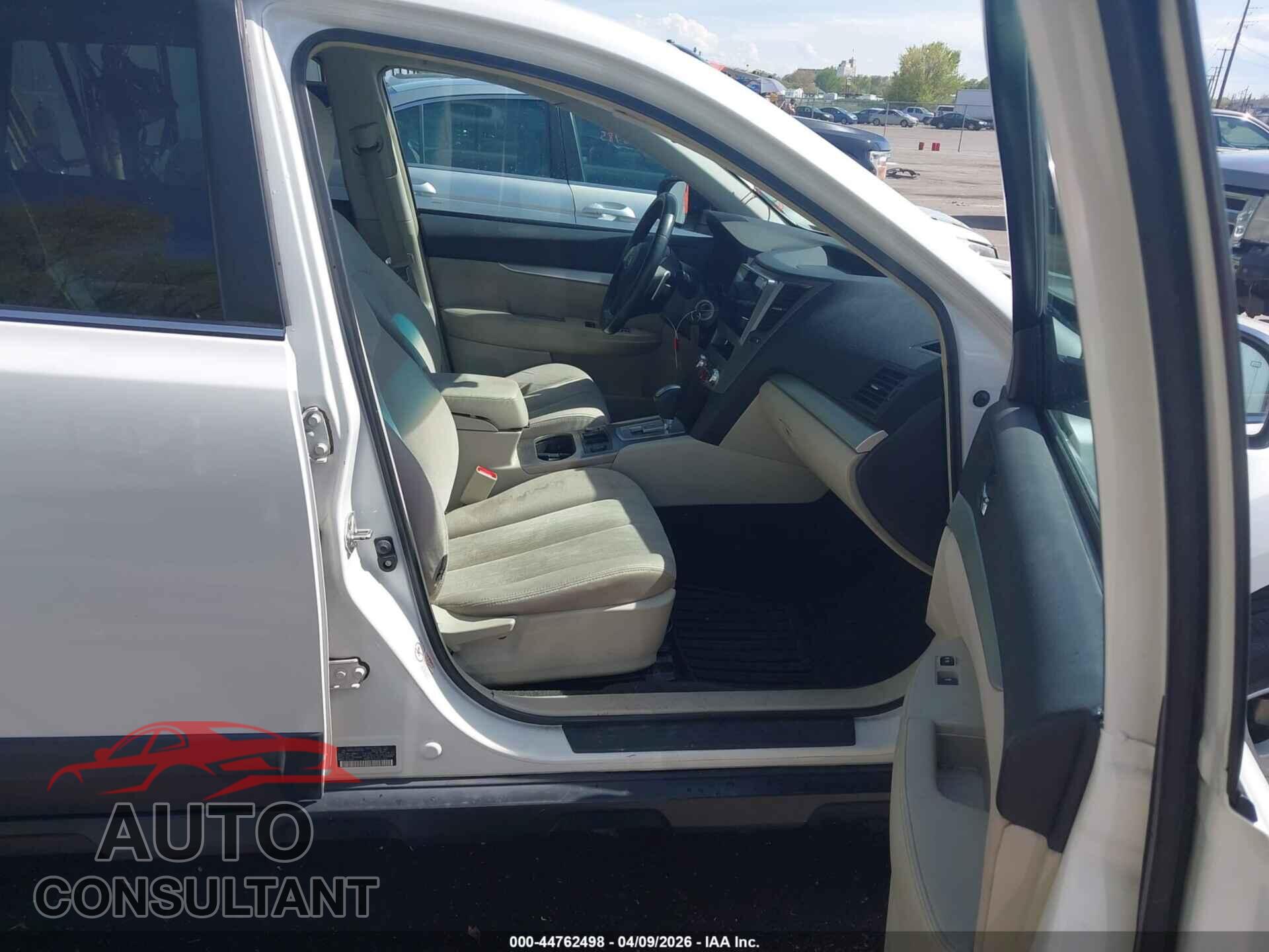SUBARU OUTBACK 2013 - 4S4BRCCC8D3247840