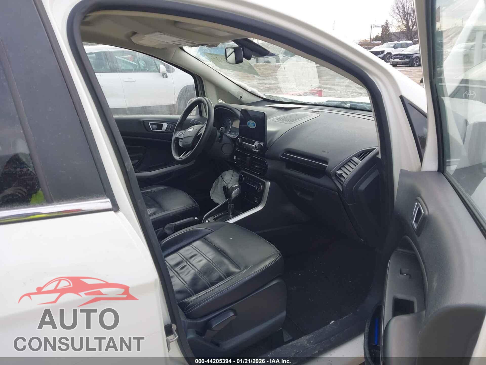 FORD ECOSPORT 2020 - MAJ6S3KL3LC347554