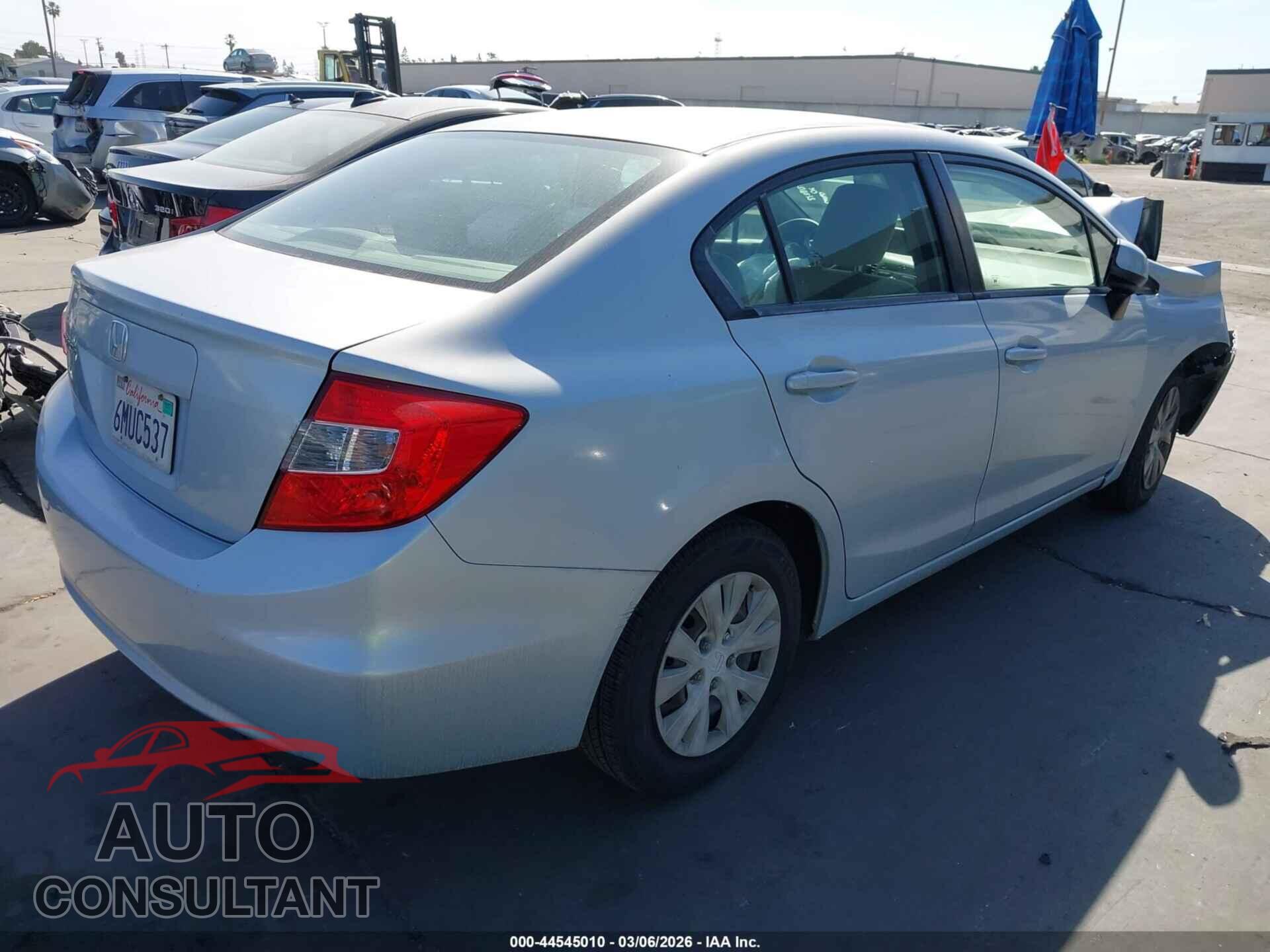 HONDA CIVIC 2012 - JHMFB2F55CS006077