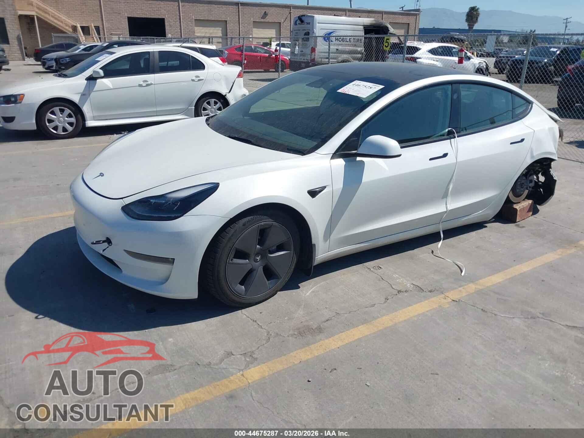 TESLA MODEL 3 2023 - 5YJ3E1EB4PF603379