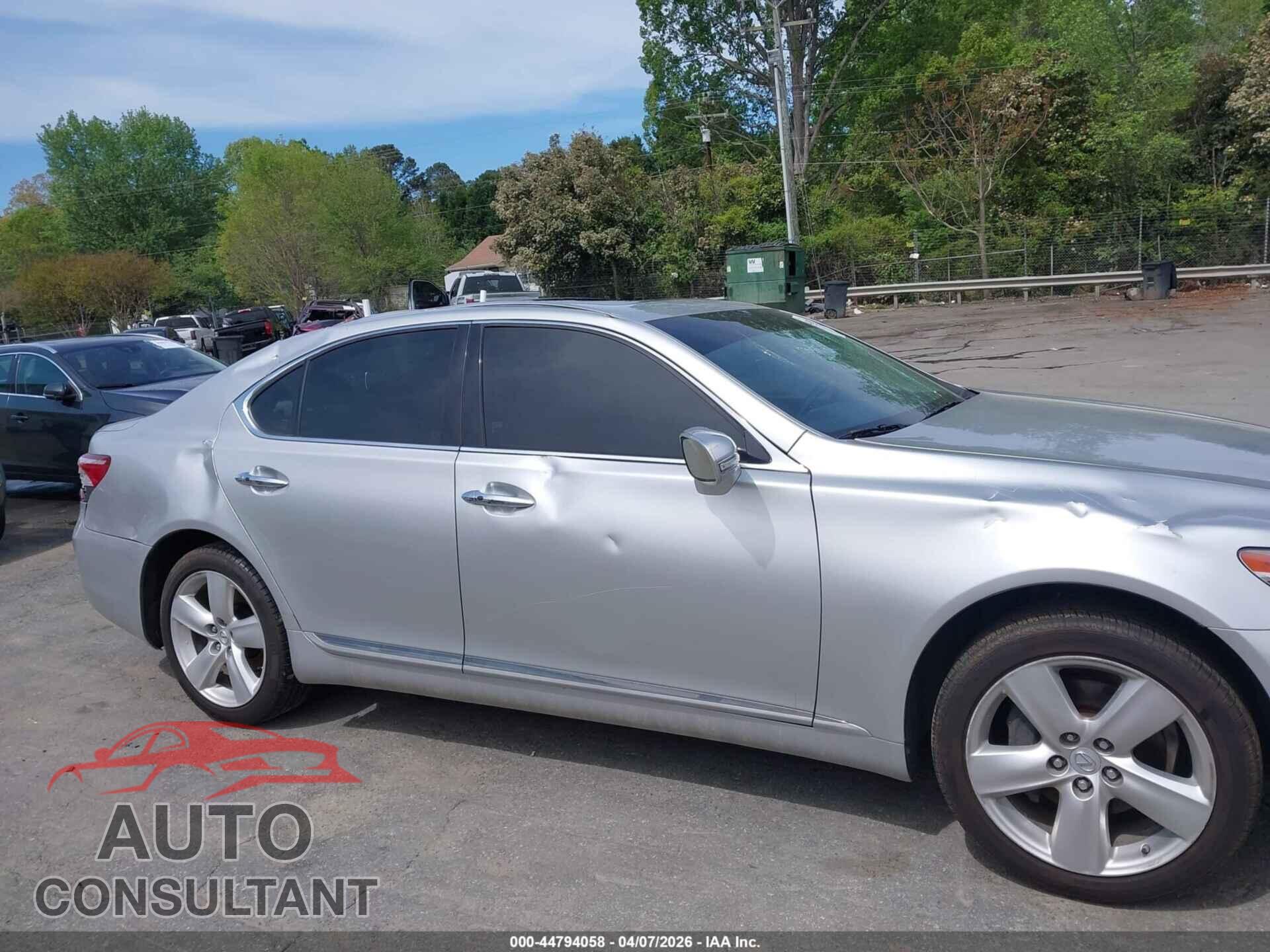 LEXUS LS 460 2012 - JTHBL5EF2C5111939