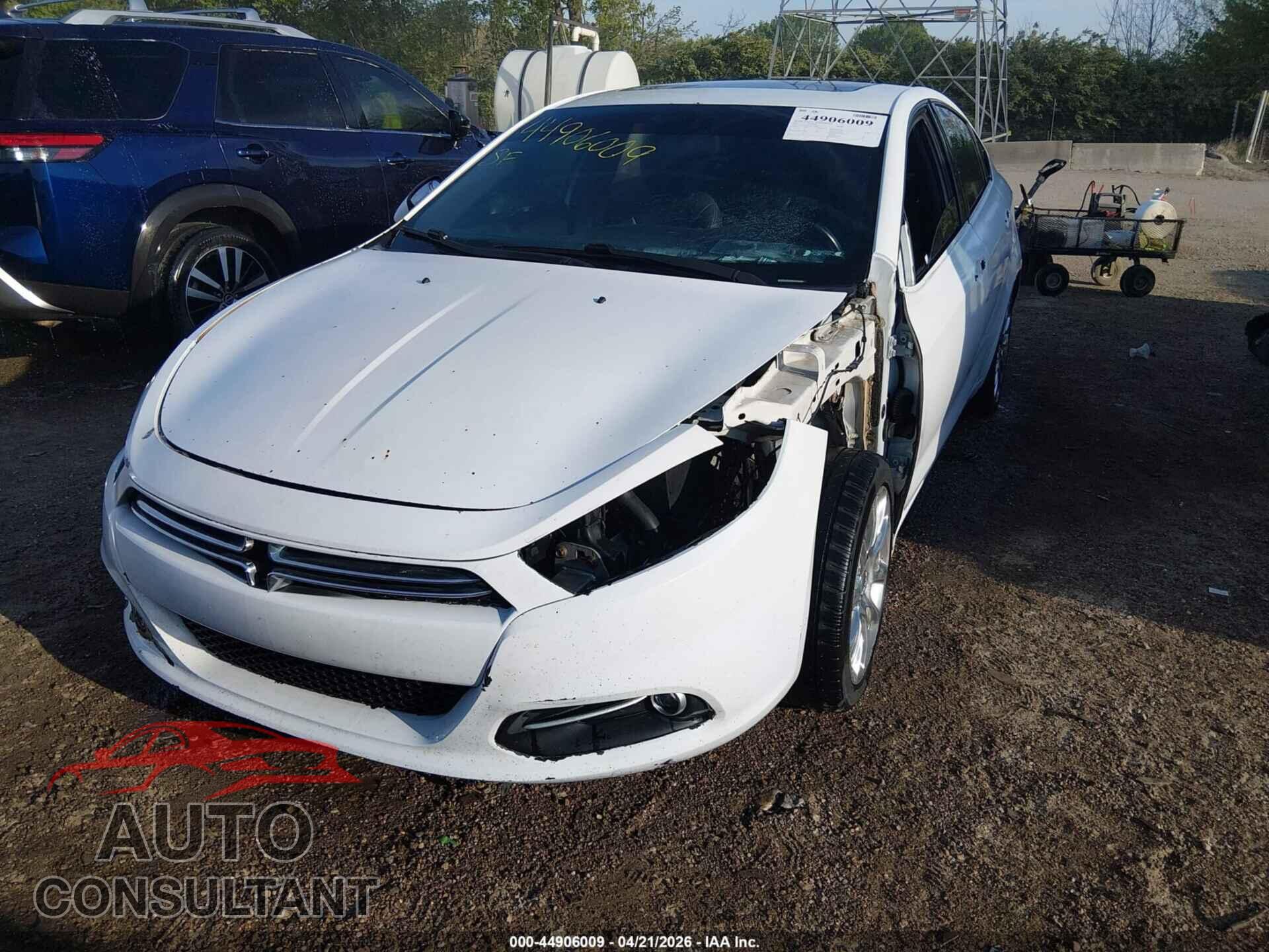 DODGE DART 2013 - 1C3CDFCA2DD314423