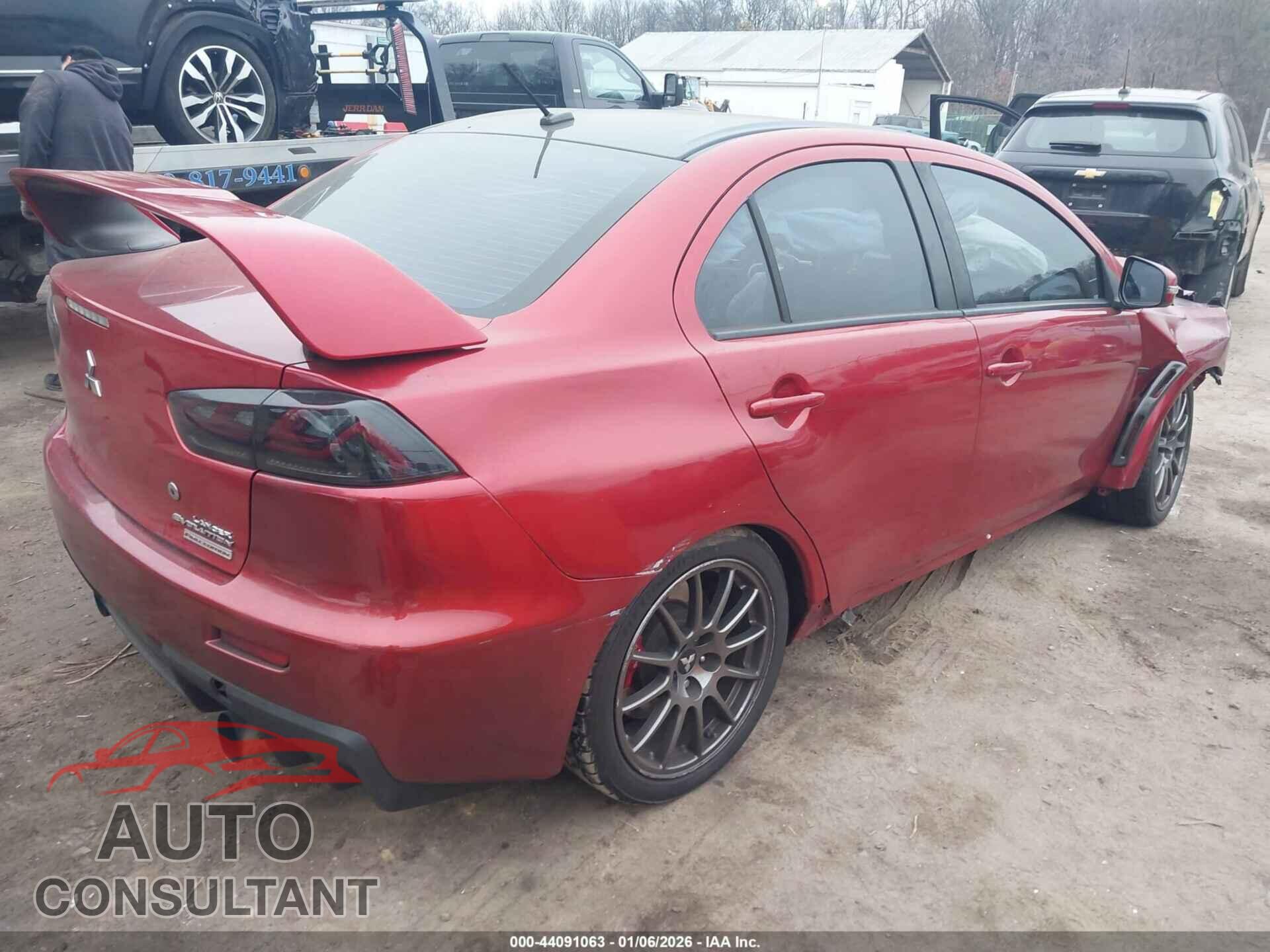 MITSUBISHI LANCER EVOLUTION 2015 - JA32W7FVXFU028844