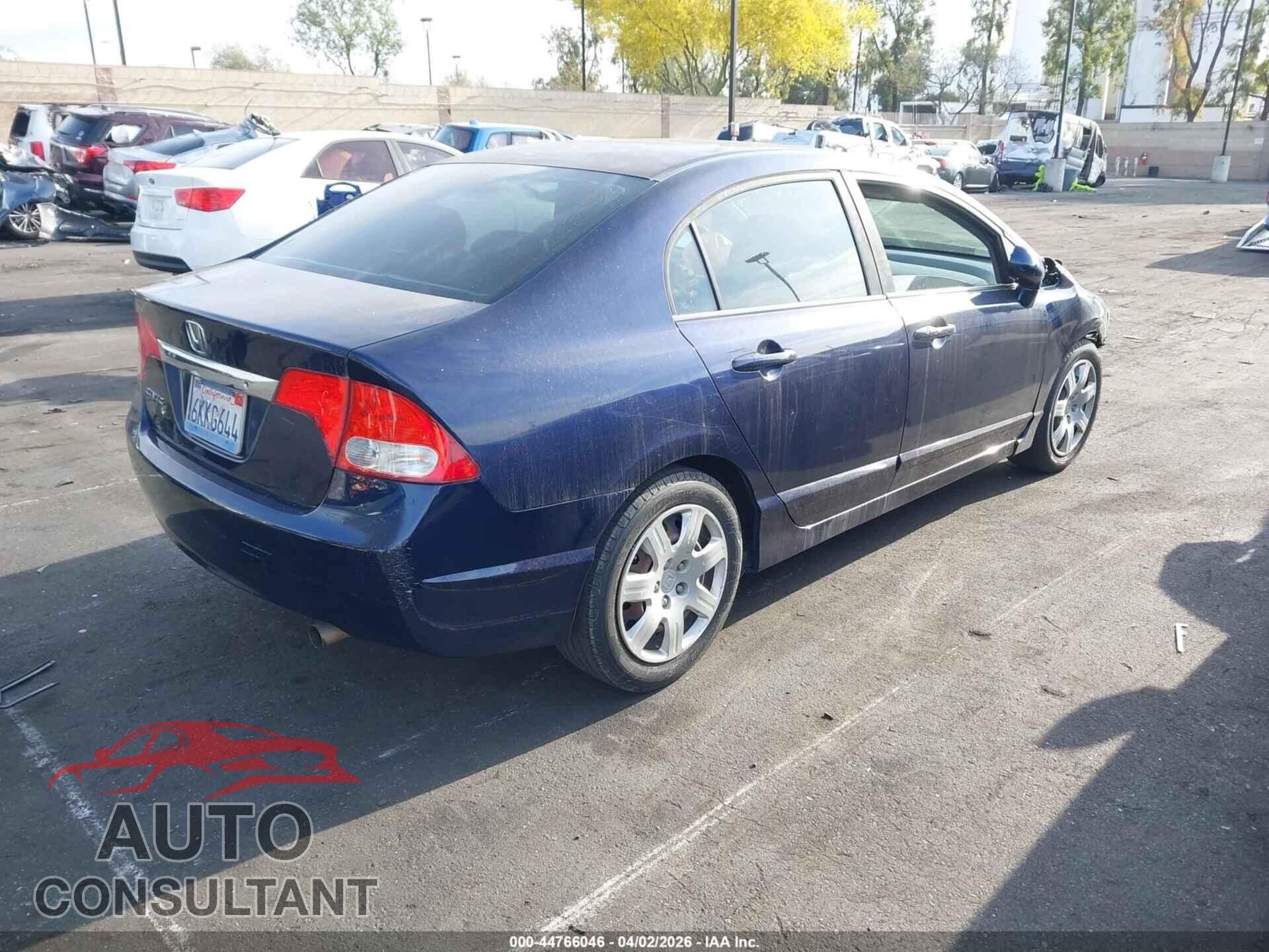 HONDA CIVIC 2010 - 19XFA1F5XAE018191