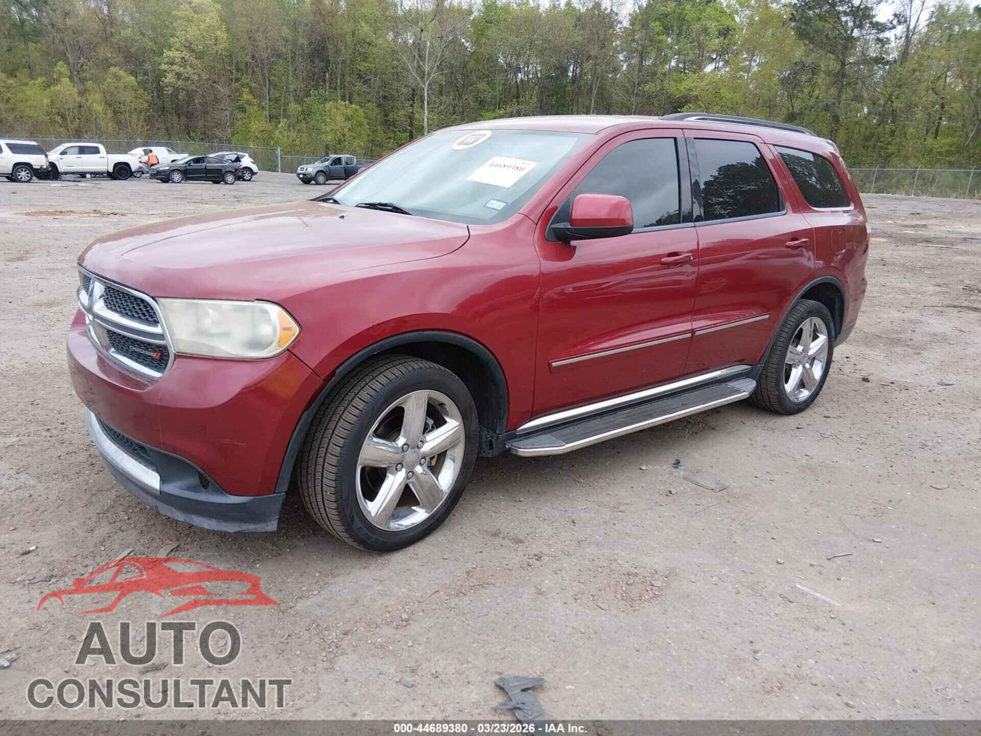 DODGE DURANGO 2013 - 1C4RDHAG8DC683608
