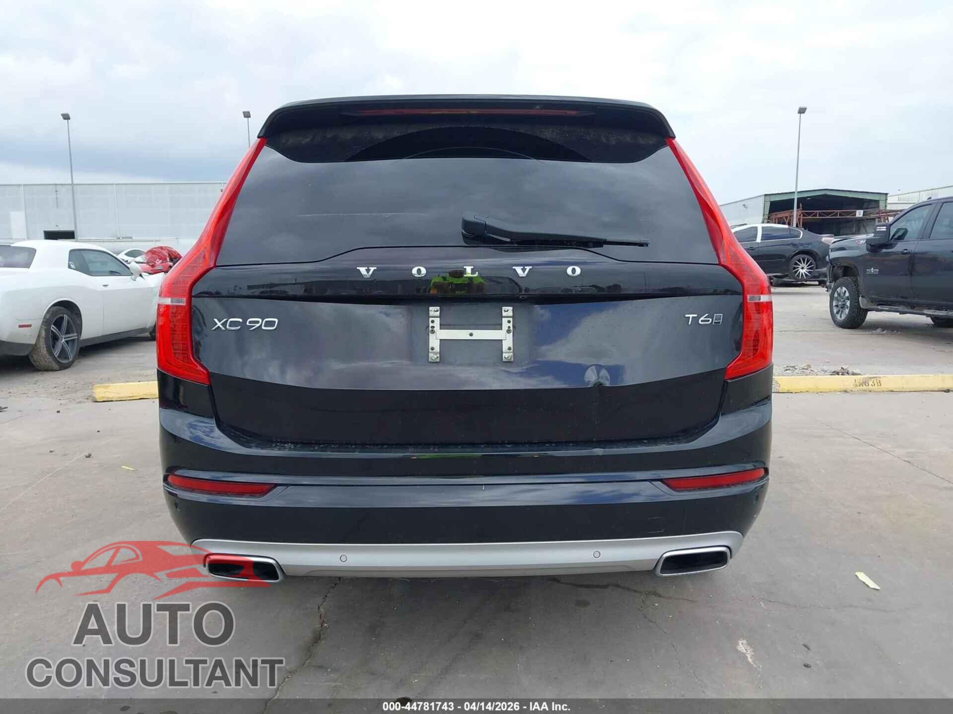 VOLVO XC90 2016 - YV4A22PK4G1062164