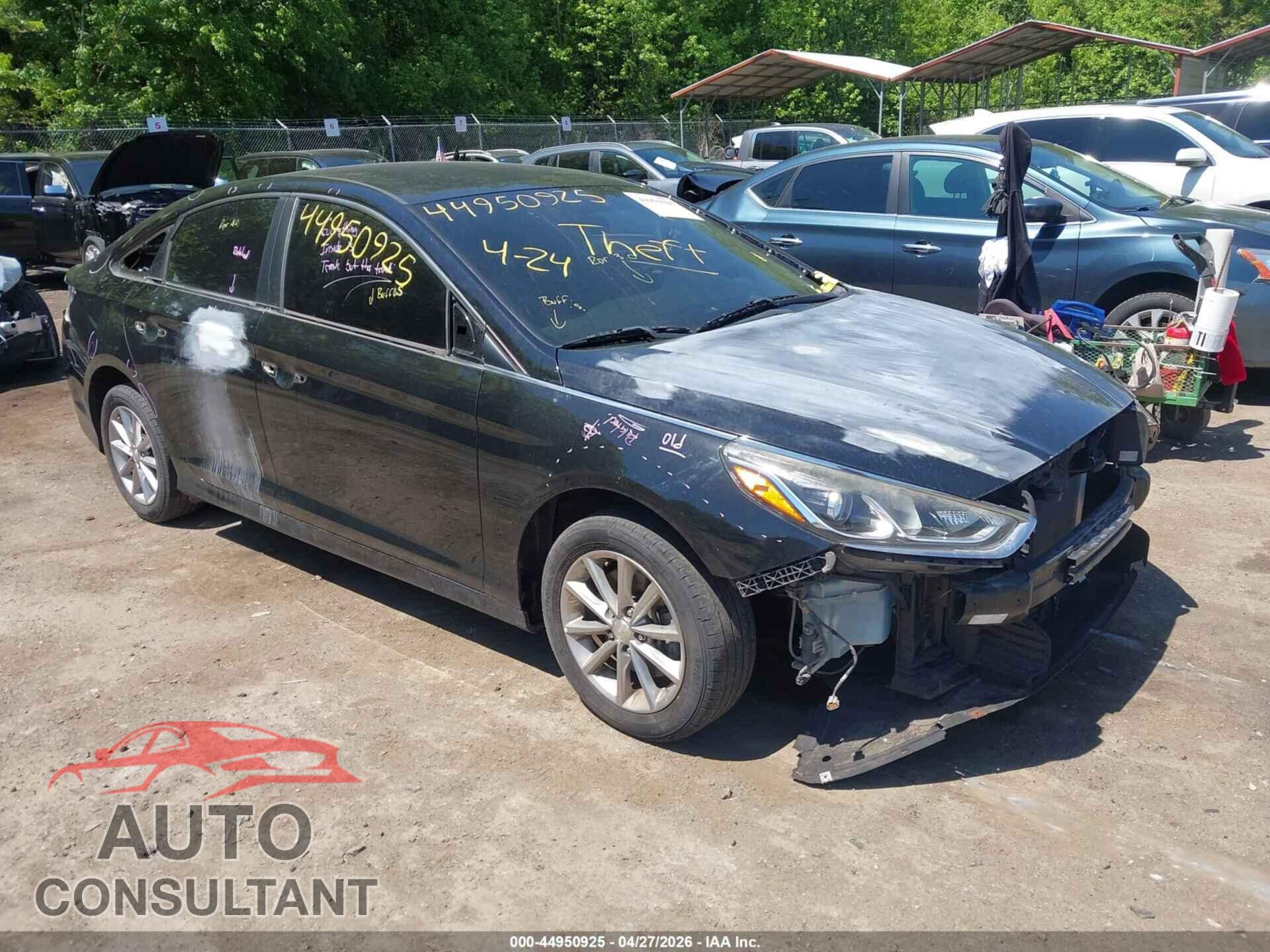 HYUNDAI SONATA 2018 - 5NPE24AF2JH621027