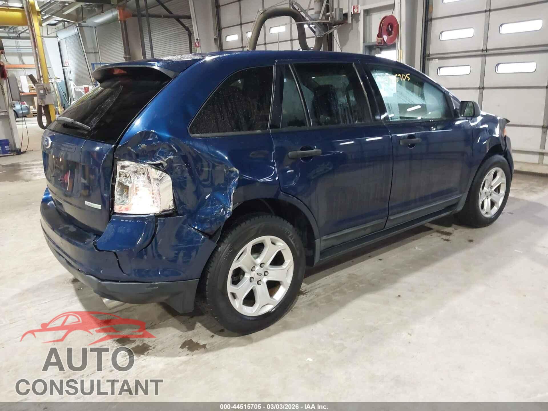 FORD EDGE 2012 - 2FMDK3G97CBA13800