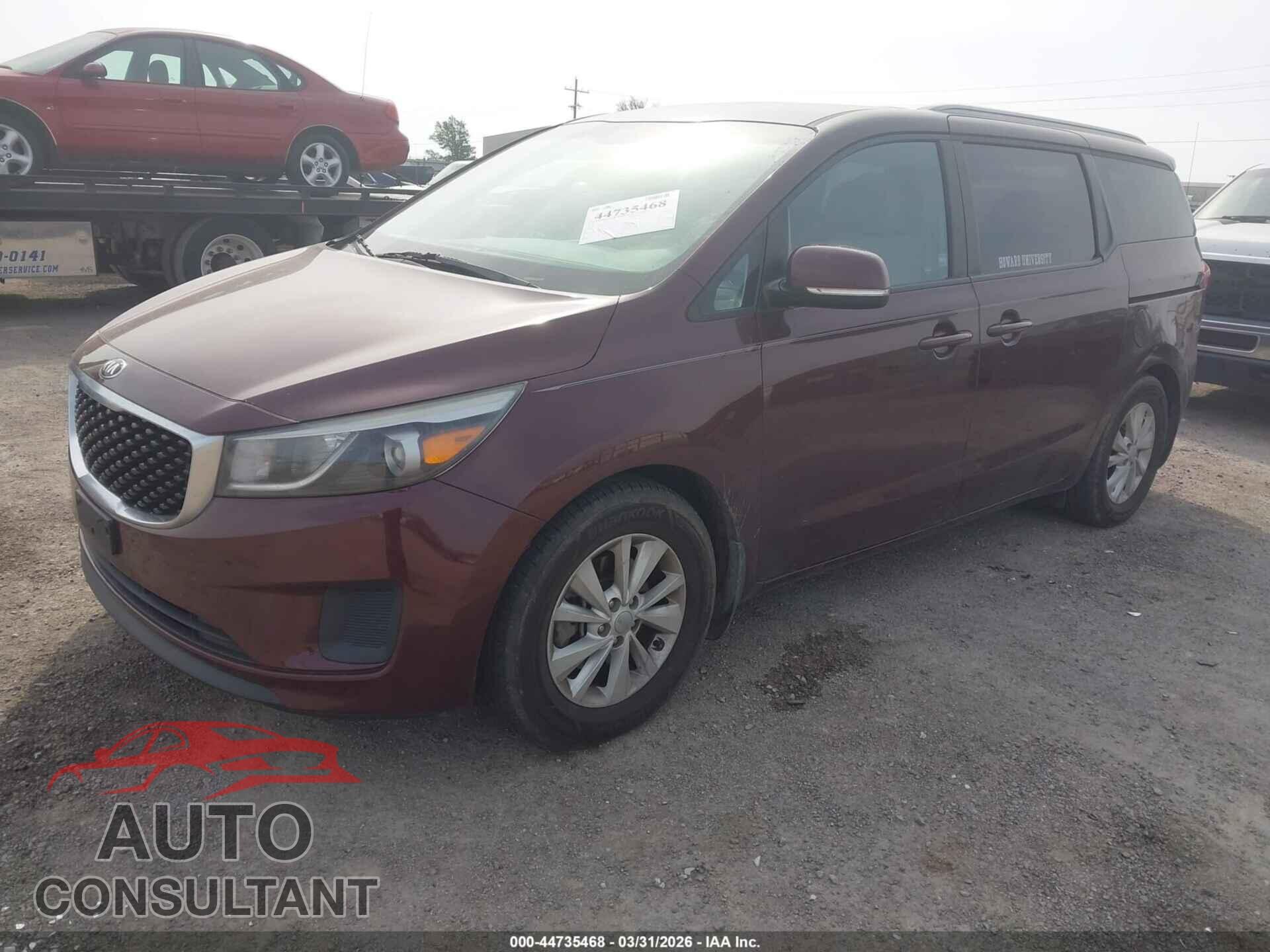 KIA SEDONA 2016 - KNDMB5C19G6179191