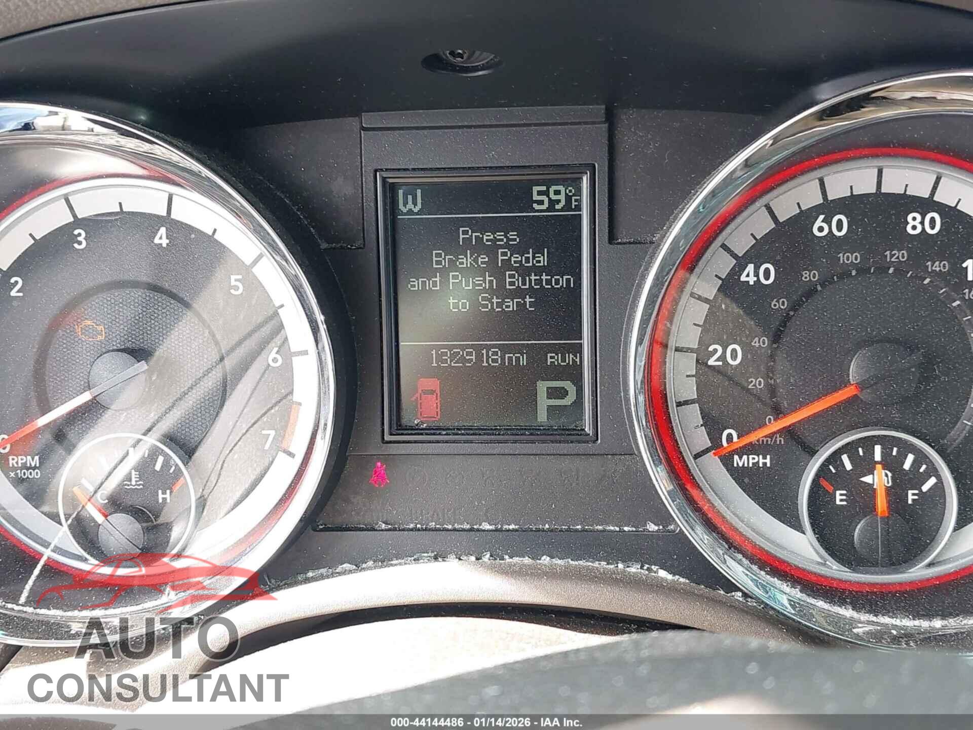 DODGE DURANGO 2012 - 1C4RDHDG3CC196889