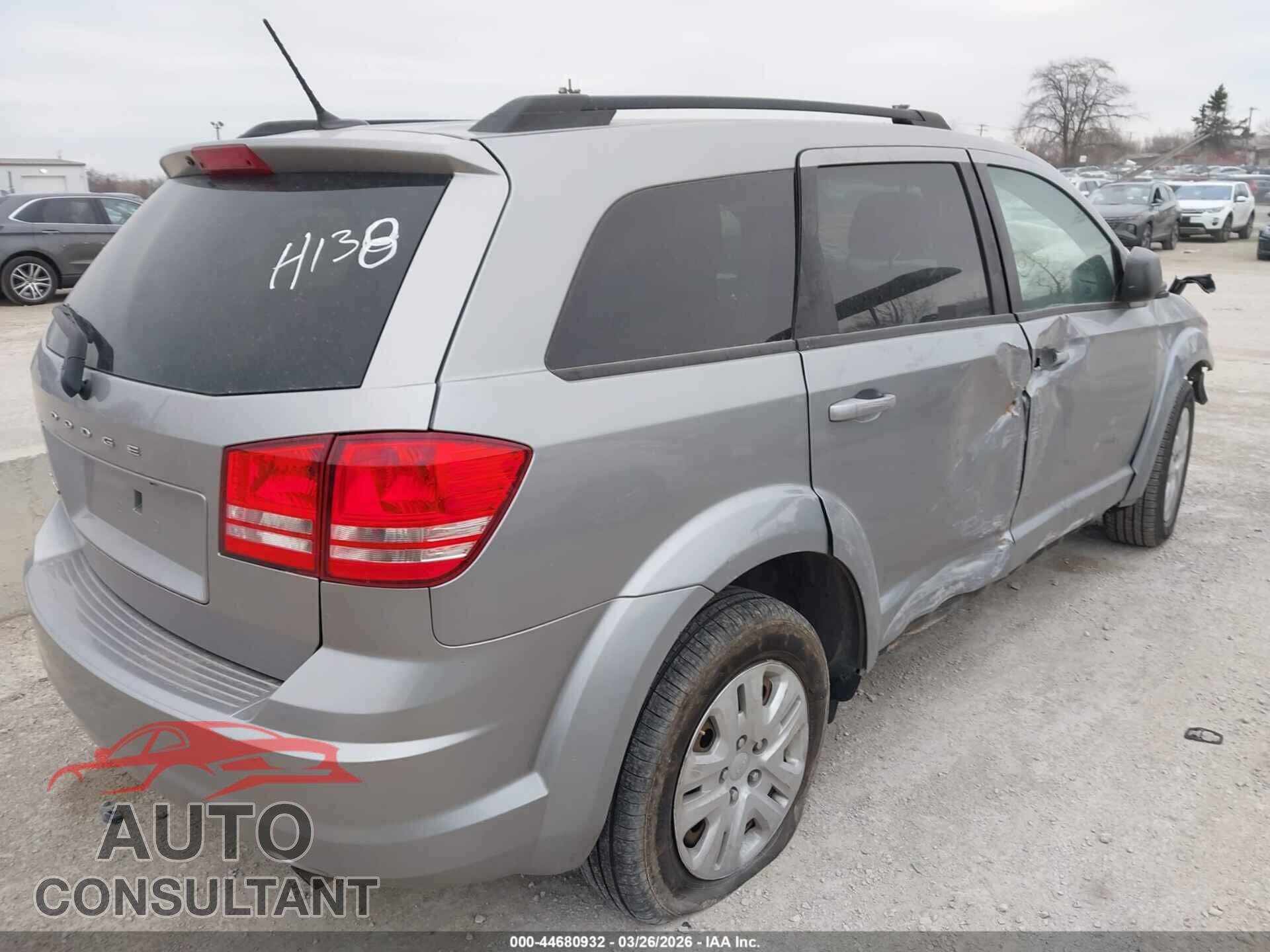 DODGE JOURNEY 2016 - 3C4PDCAB9GT223025