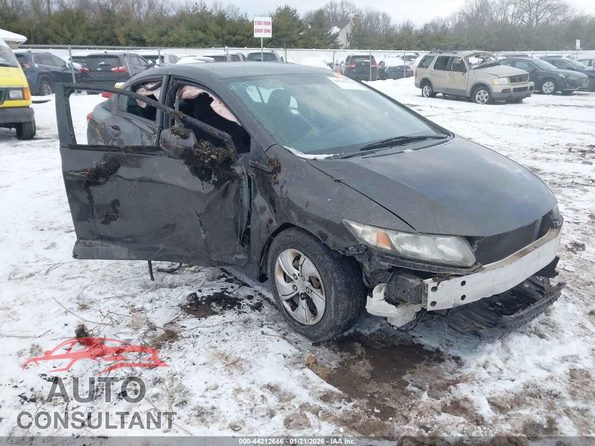 HONDA CIVIC 2013 - 19XFB2F59DE034650