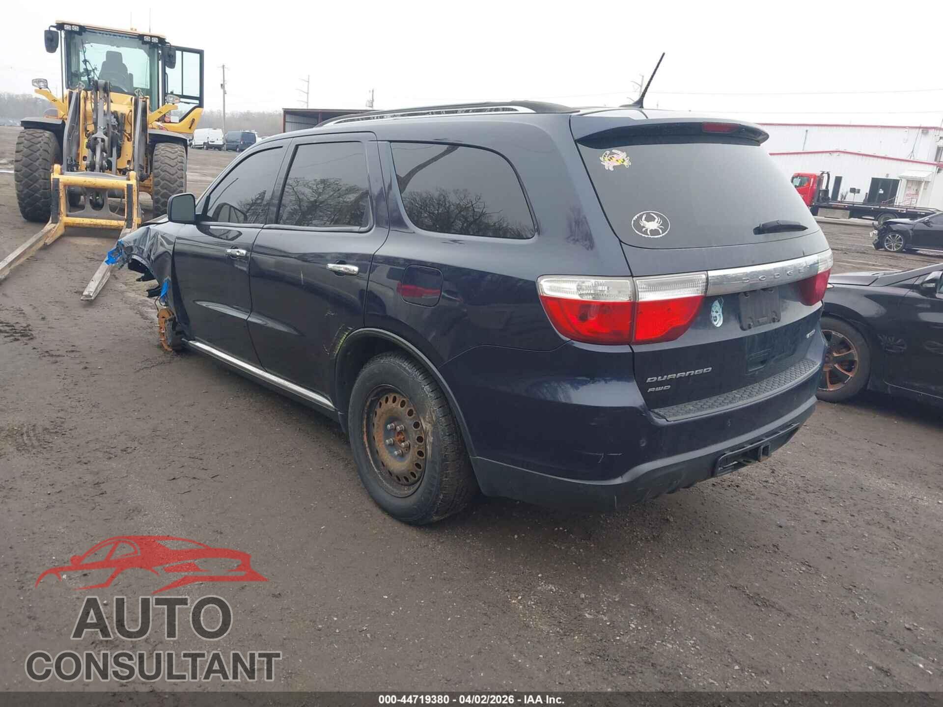 DODGE DURANGO 2013 - 1C4RDJDG5DC509000