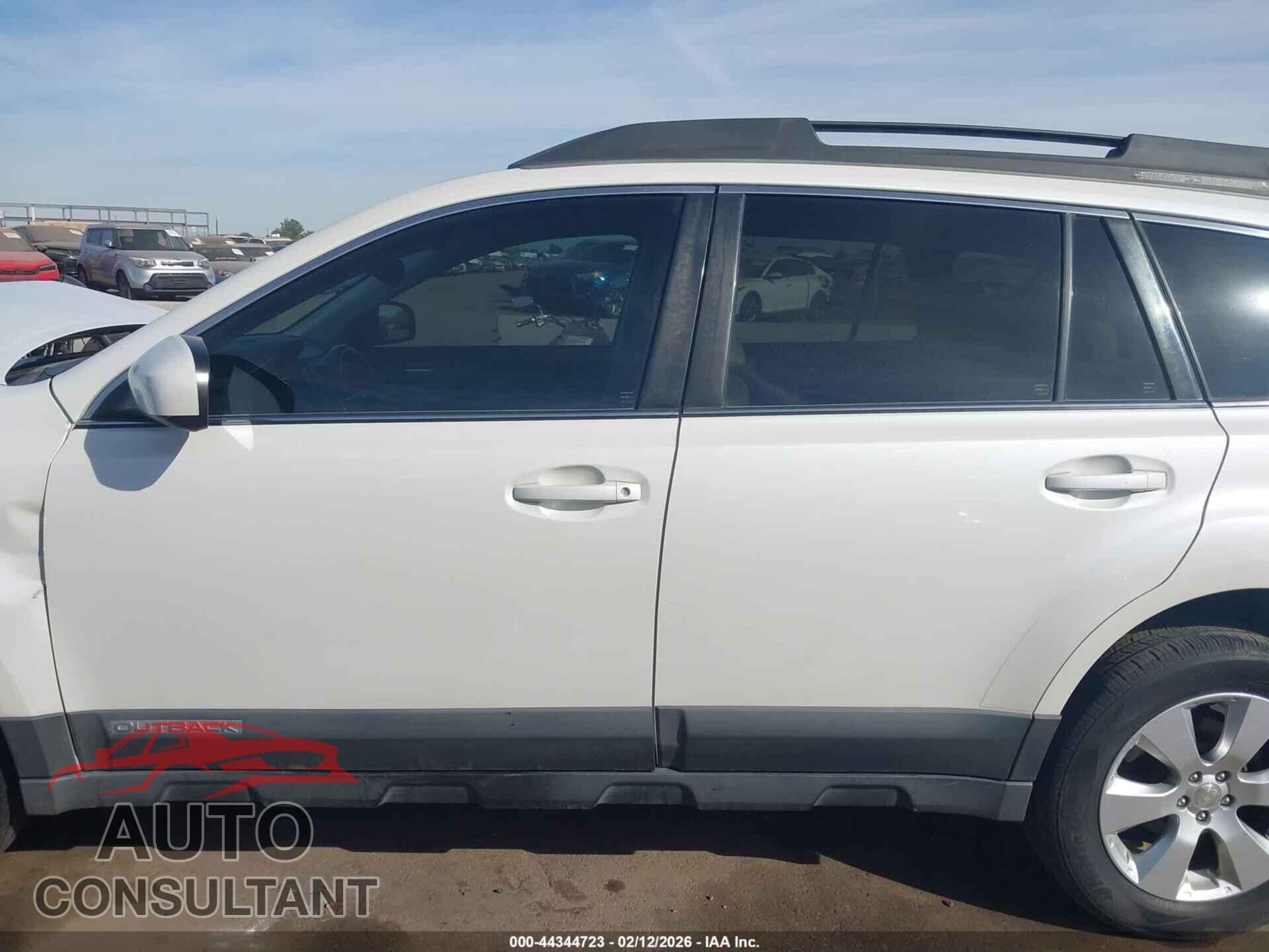 SUBARU OUTBACK 2010 - 4S4BRBKC8A3354622