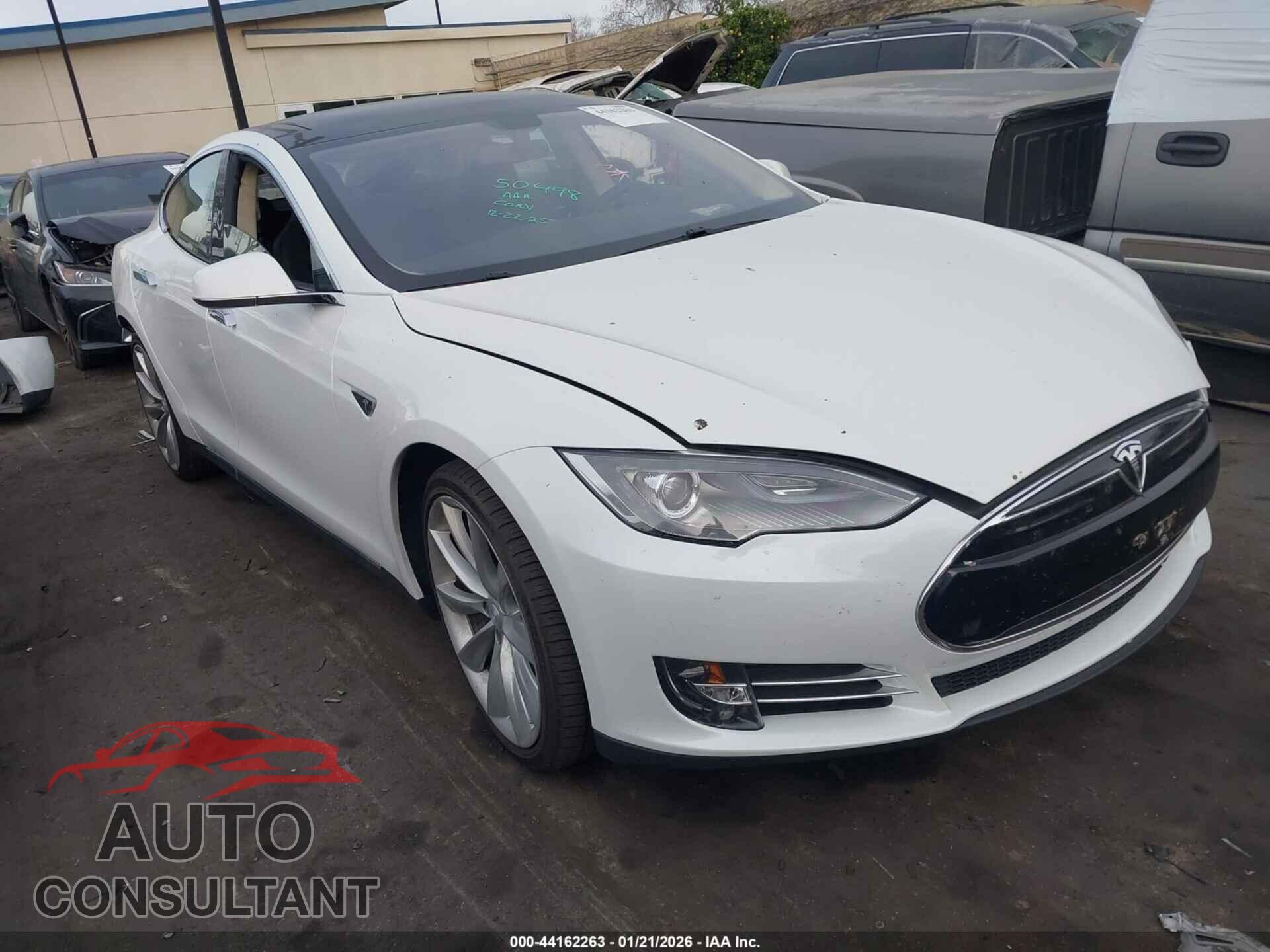 TESLA MODEL S 2012 - 5YJSA1DP0CFS00675