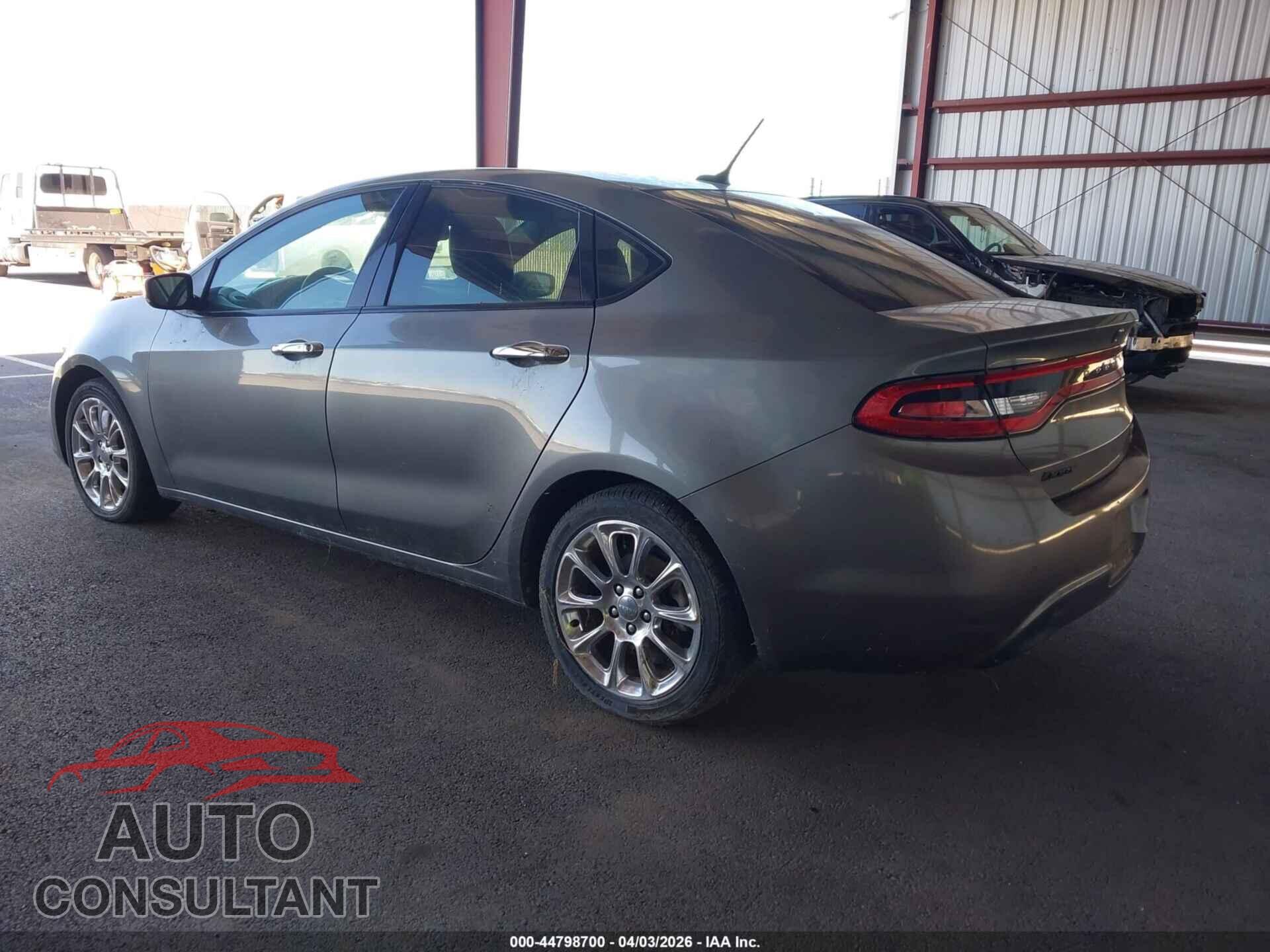 DODGE DART 2013 - 1C3CDFCH9DD256985