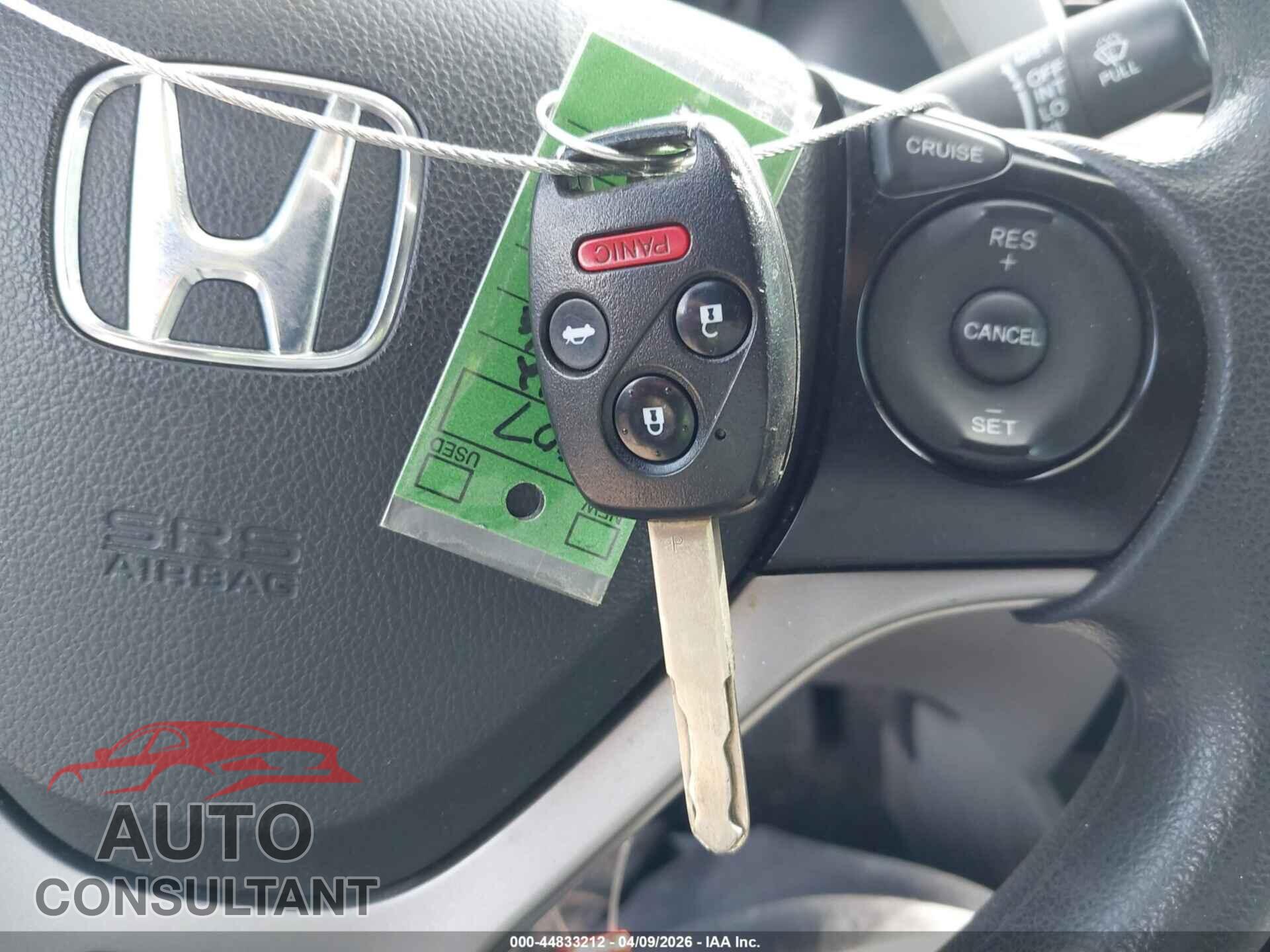 HONDA CIVIC 2012 - 19XFB2F59CE340469